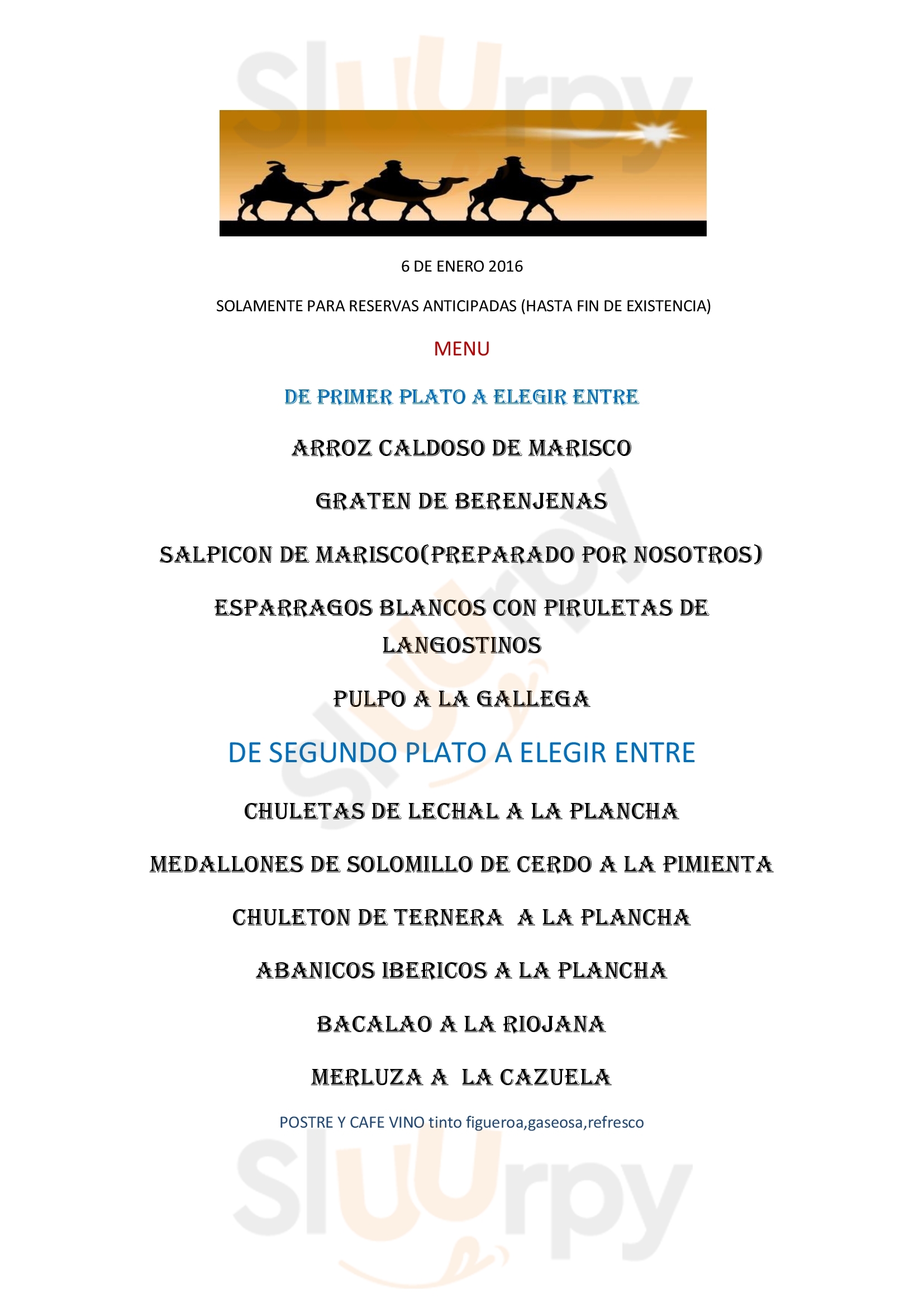 Diana Getafe Menu - 1