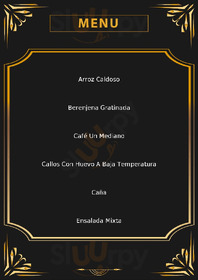 Restaurante Gran Hotel Sardinero menu