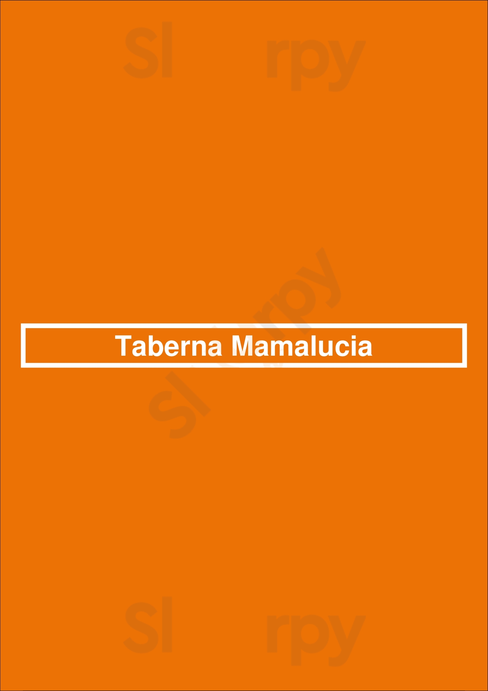 Taberna Mamalucia Majadahonda Menu - 1