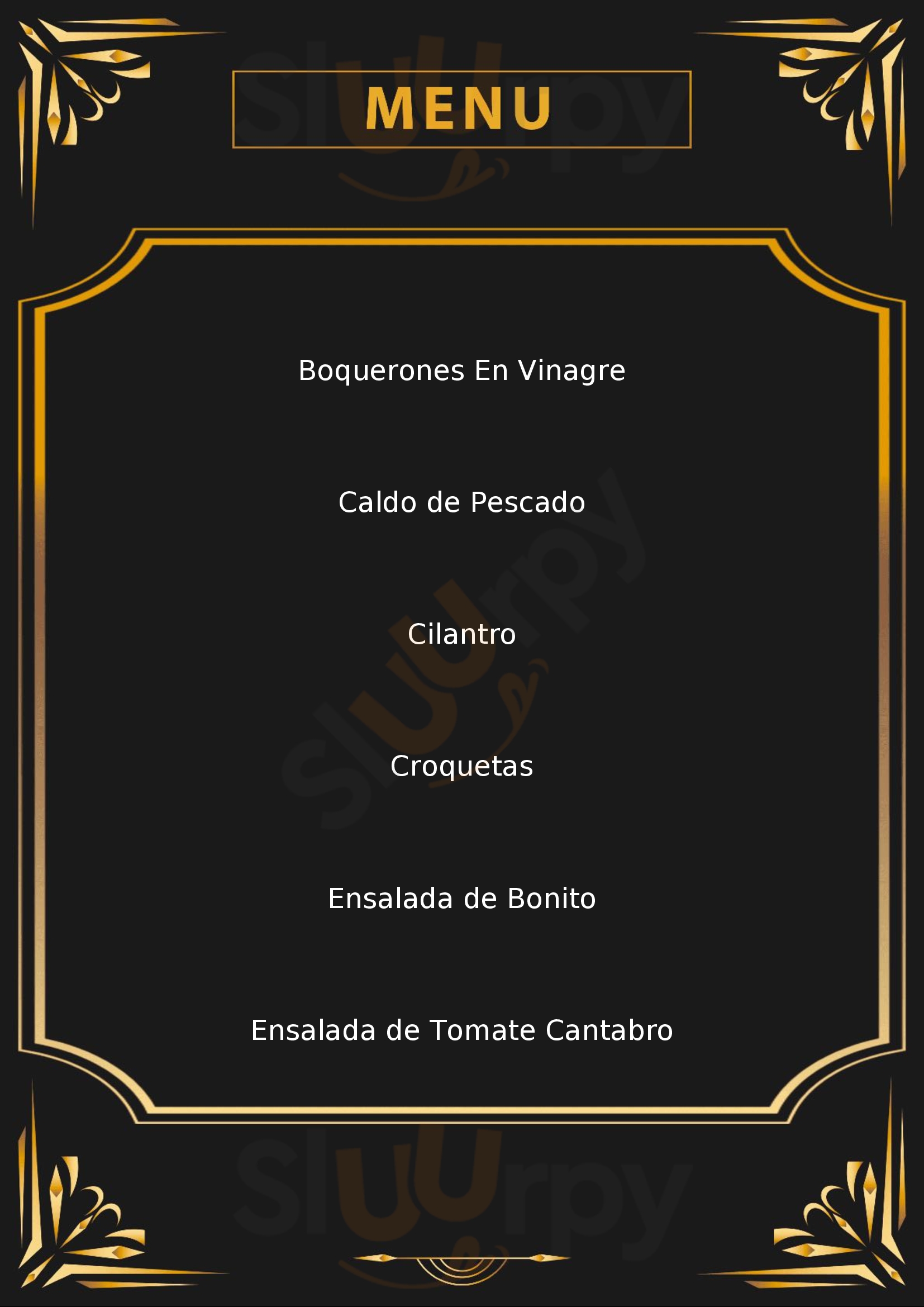 Bar Cos Santander Menu - 1