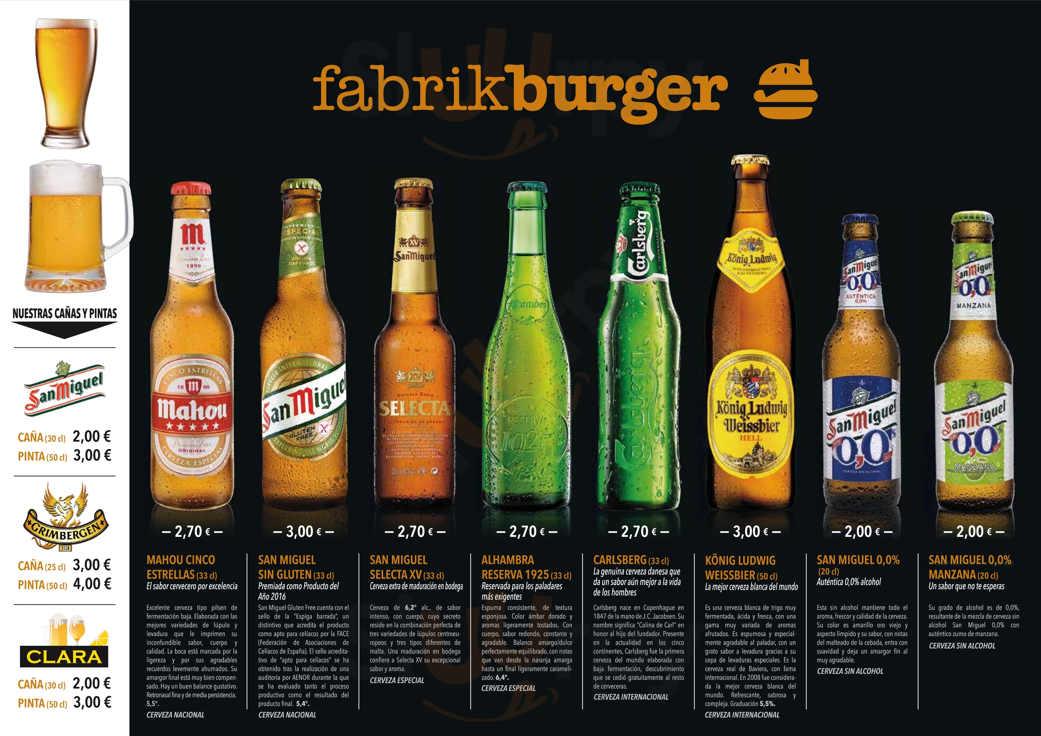 Fabrikburger Logroño Menu - 1