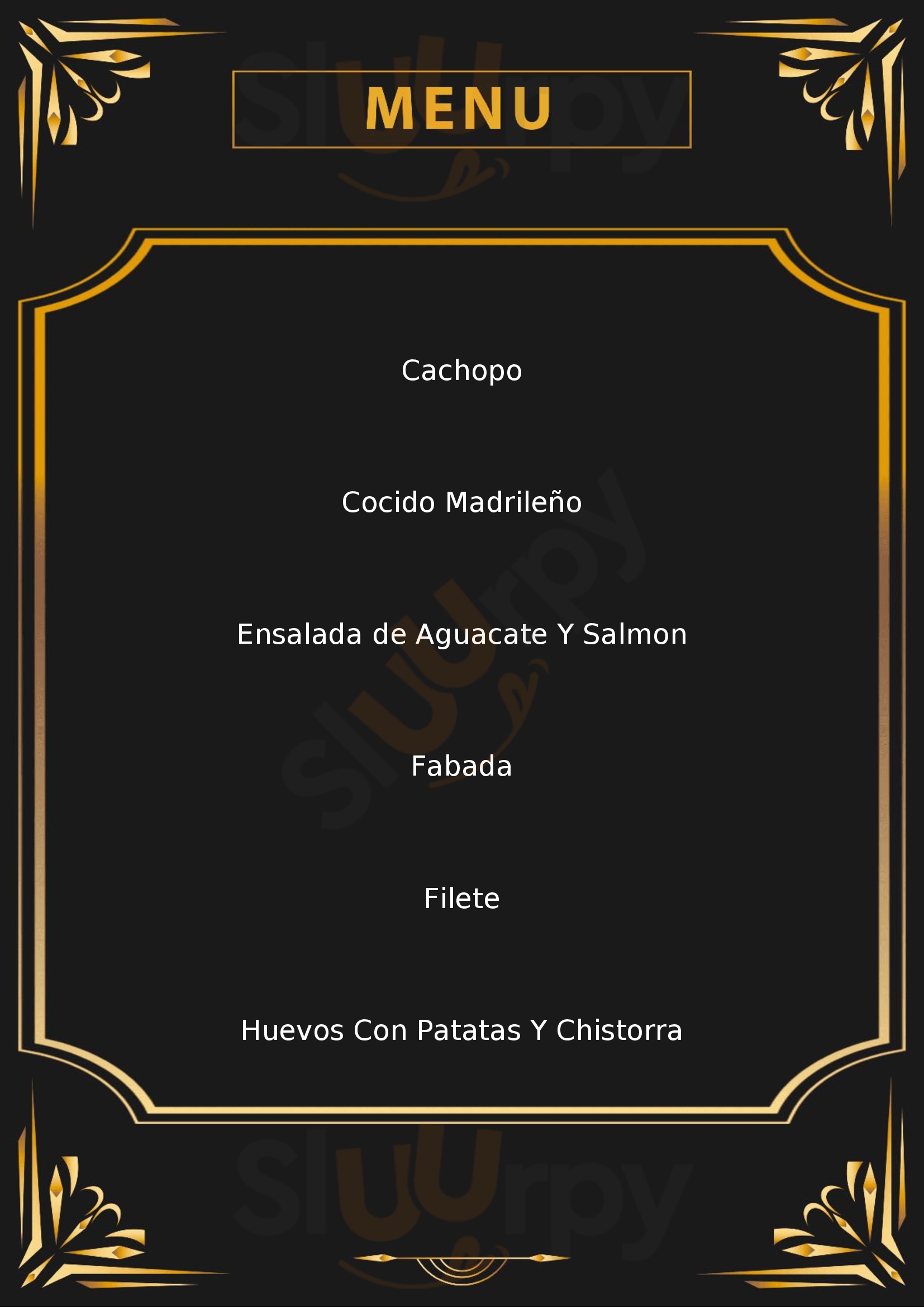 El Faisán Tres Cantos Menu - 1