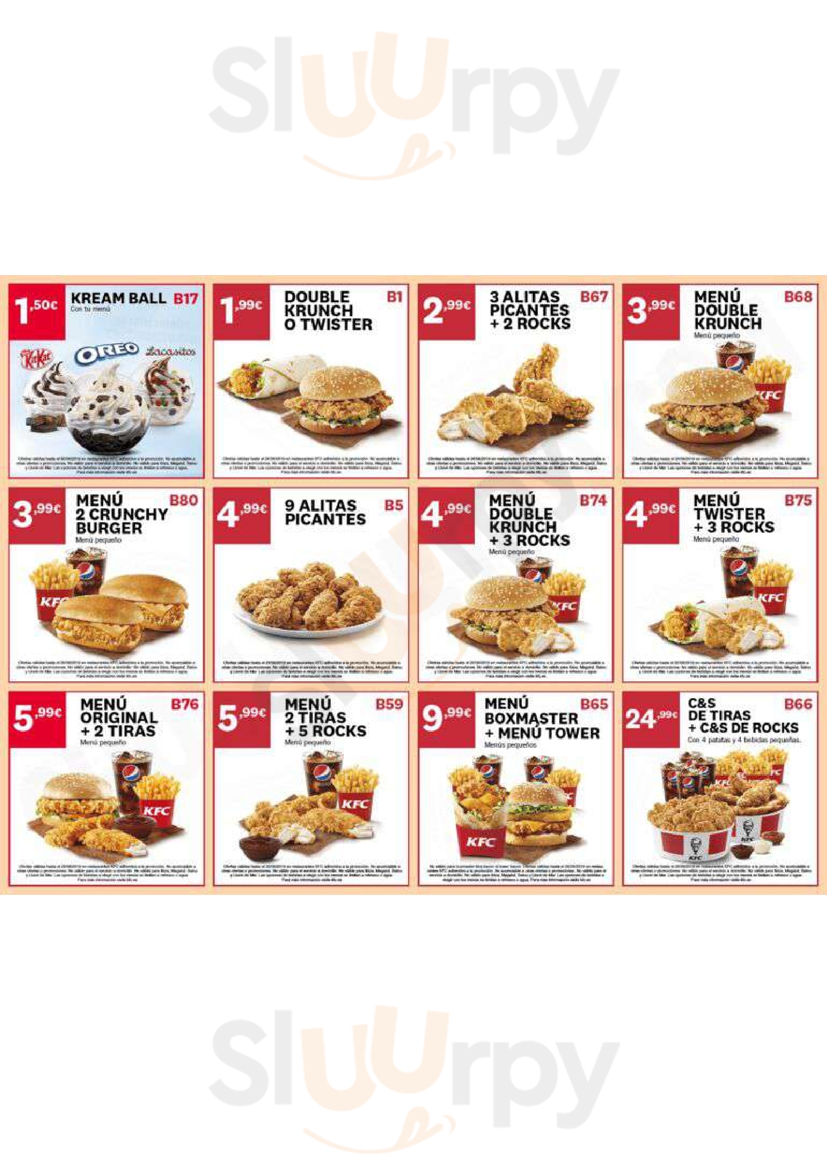 Kfc Alcalá de Henares Menu - 1