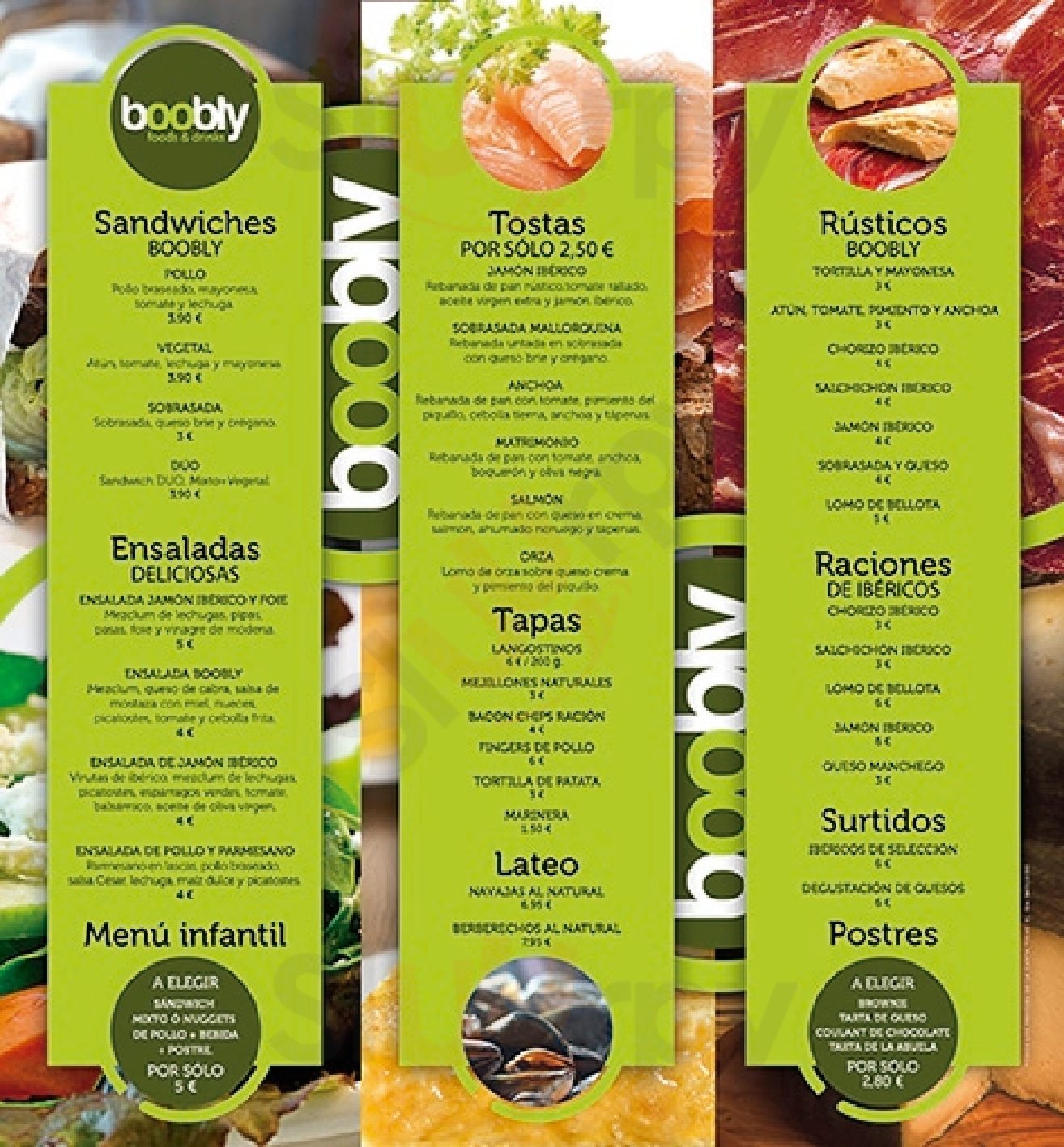 Boobly Murcia Menu - 1