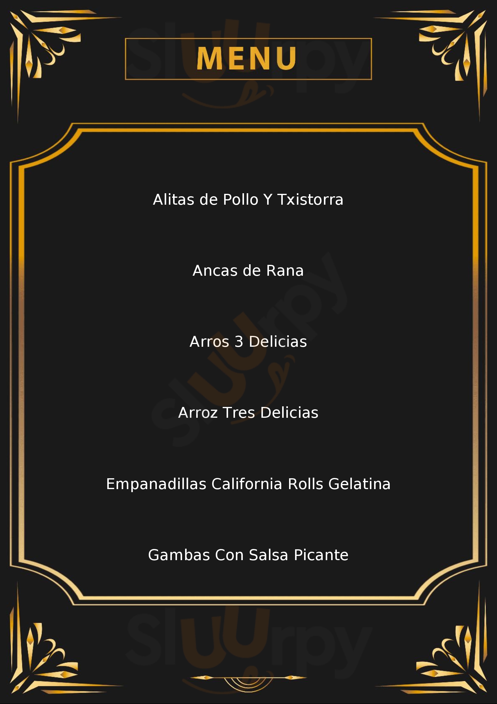 Restaurante Wok Pamplona Menu - 1