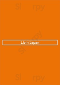 Livin'japan menu