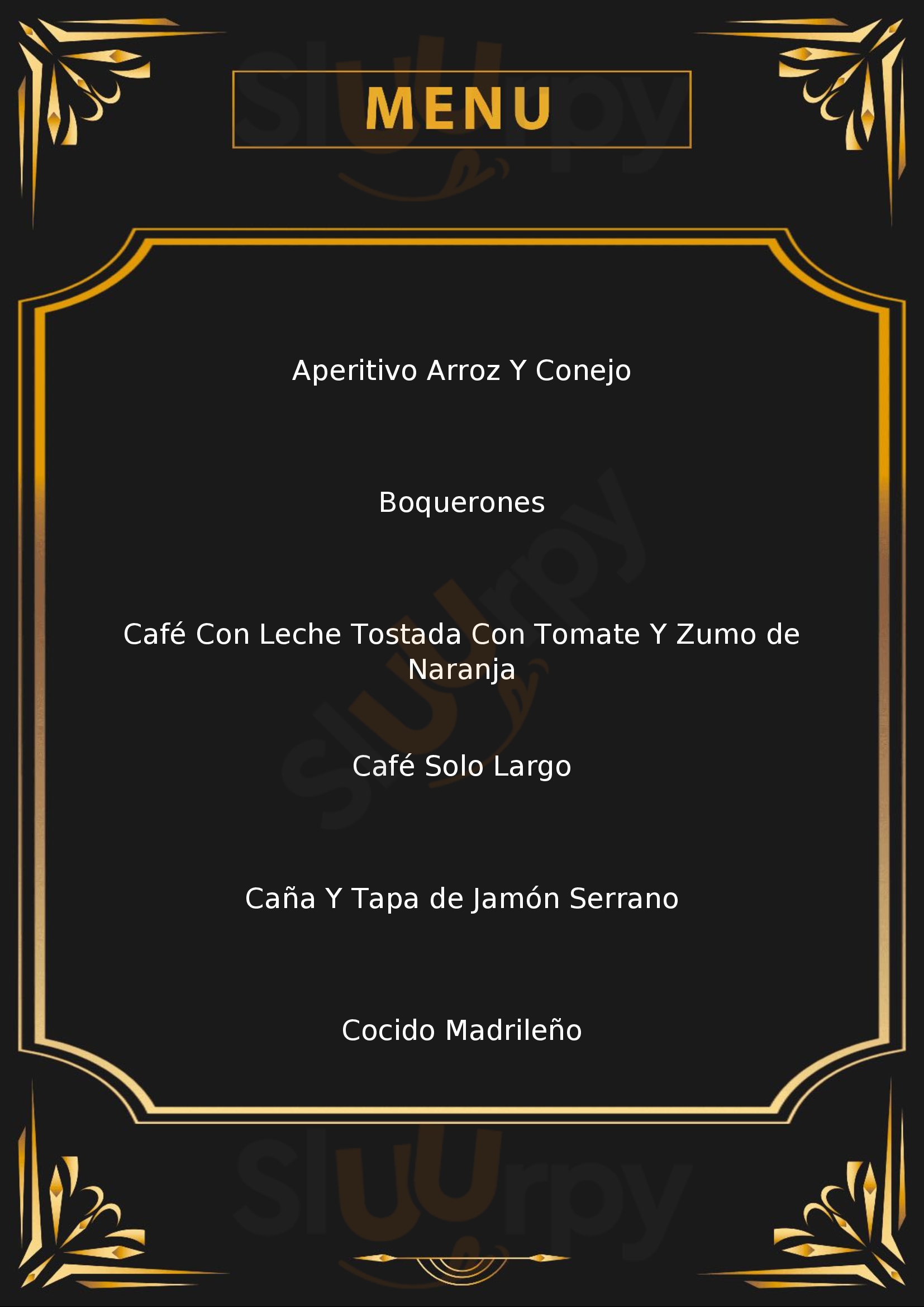 Cafeteria Trazos Pinto Menu - 1