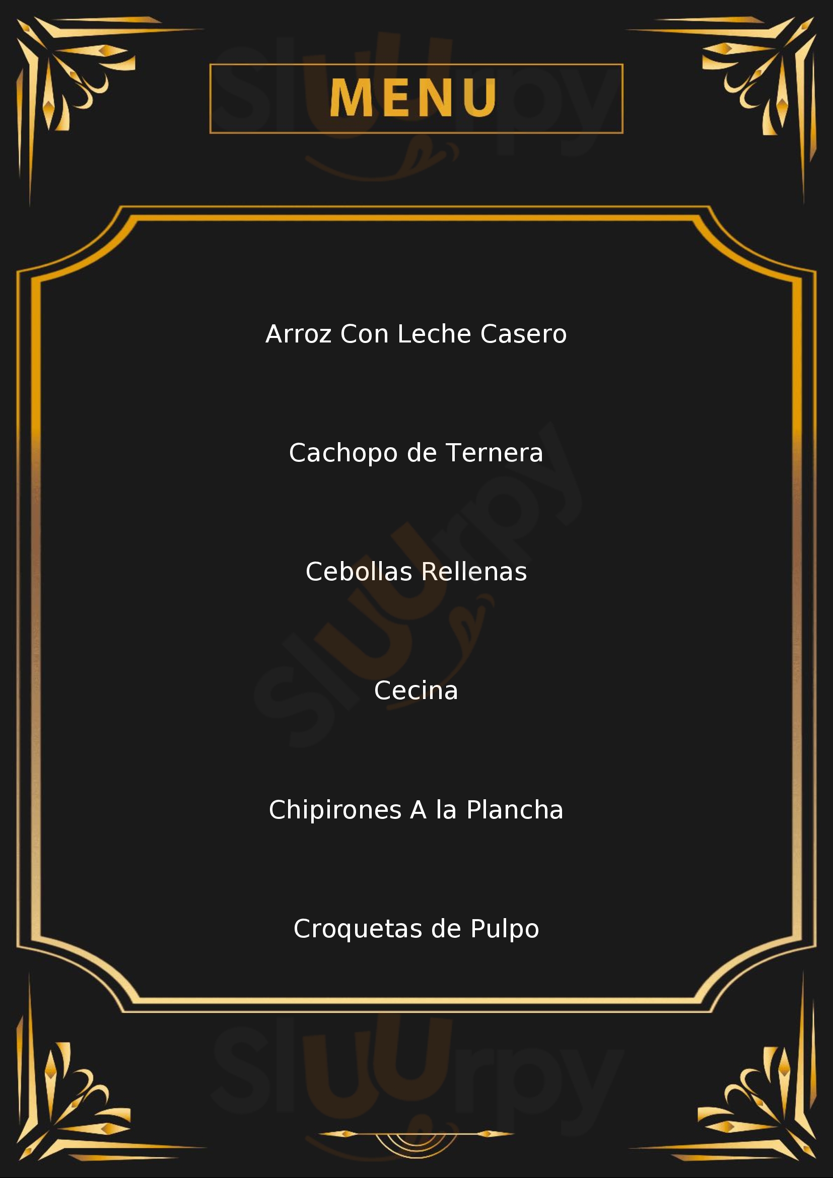 Sidreria La Espuela Villaviciosa Menu - 1