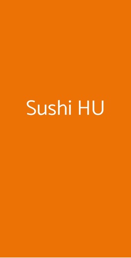 Sushi Hu -take Away, Cologno Monzese