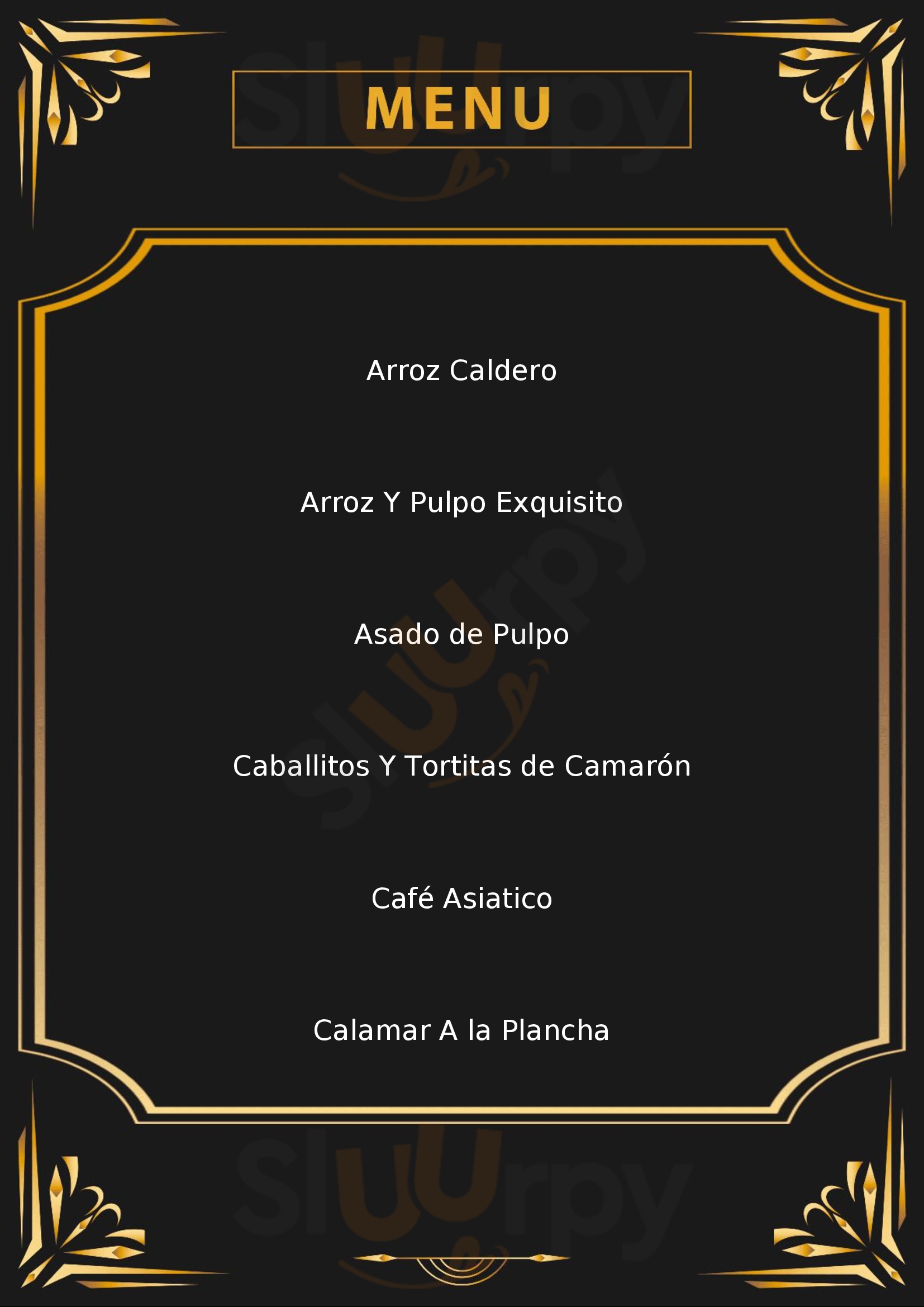 El Faro De Puntas Calnegre Menu - 1