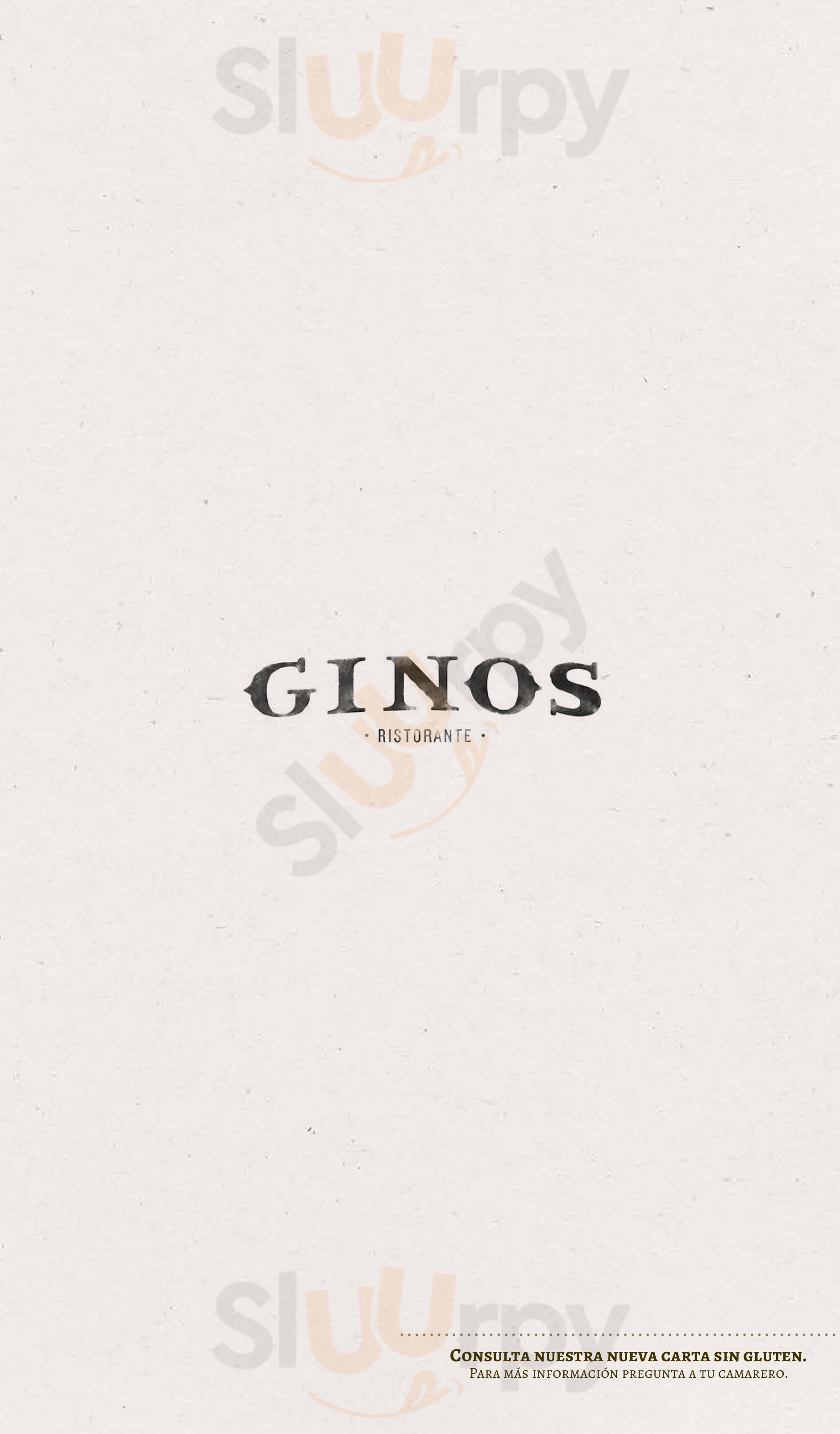 Ginos Madrid Menu - 1