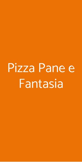 Pizza Ciriole E Fantasia, Roma