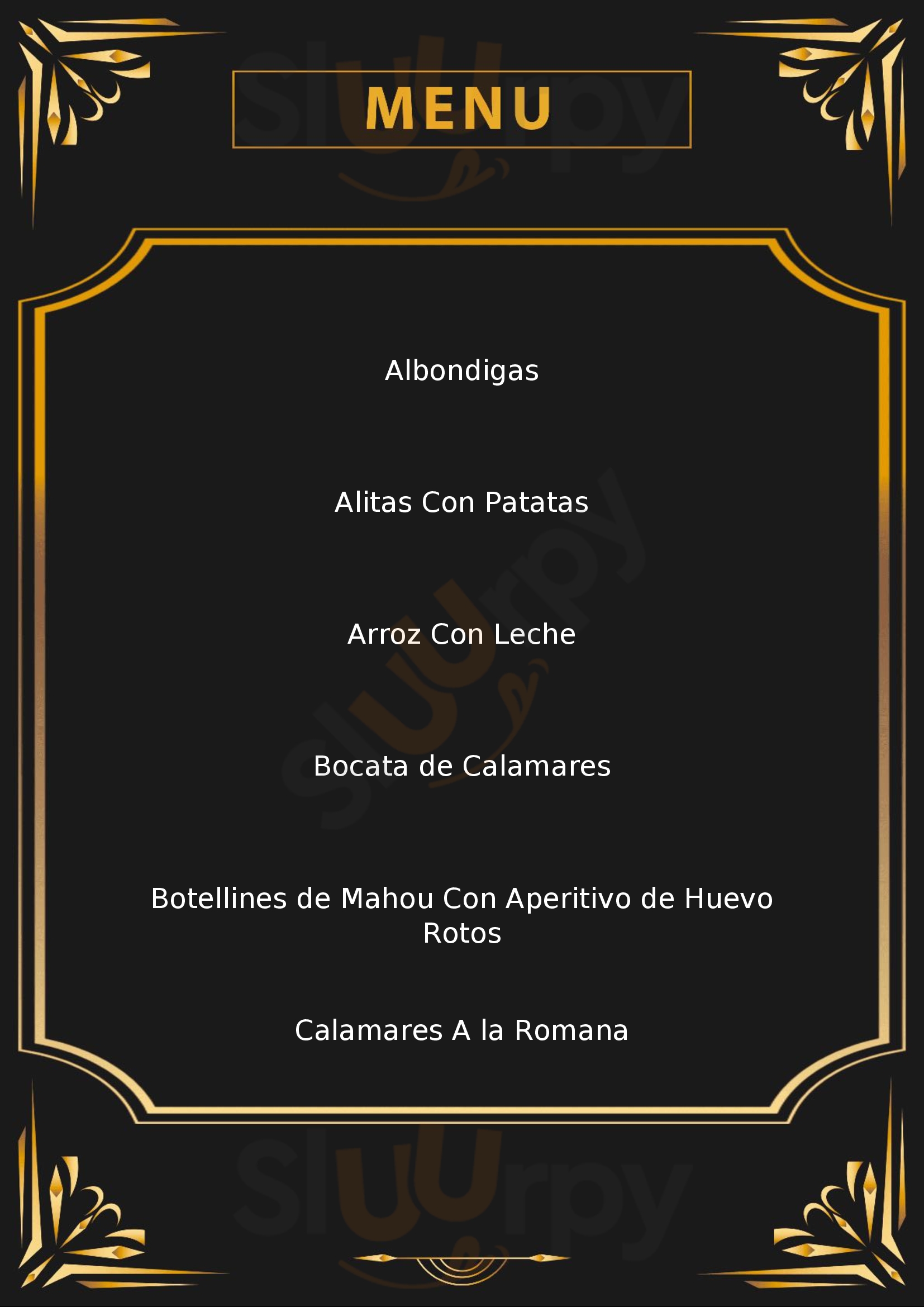 Asador Castellano Madrid Menu - 1