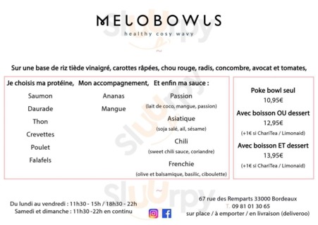 Melobowls, Bordeaux