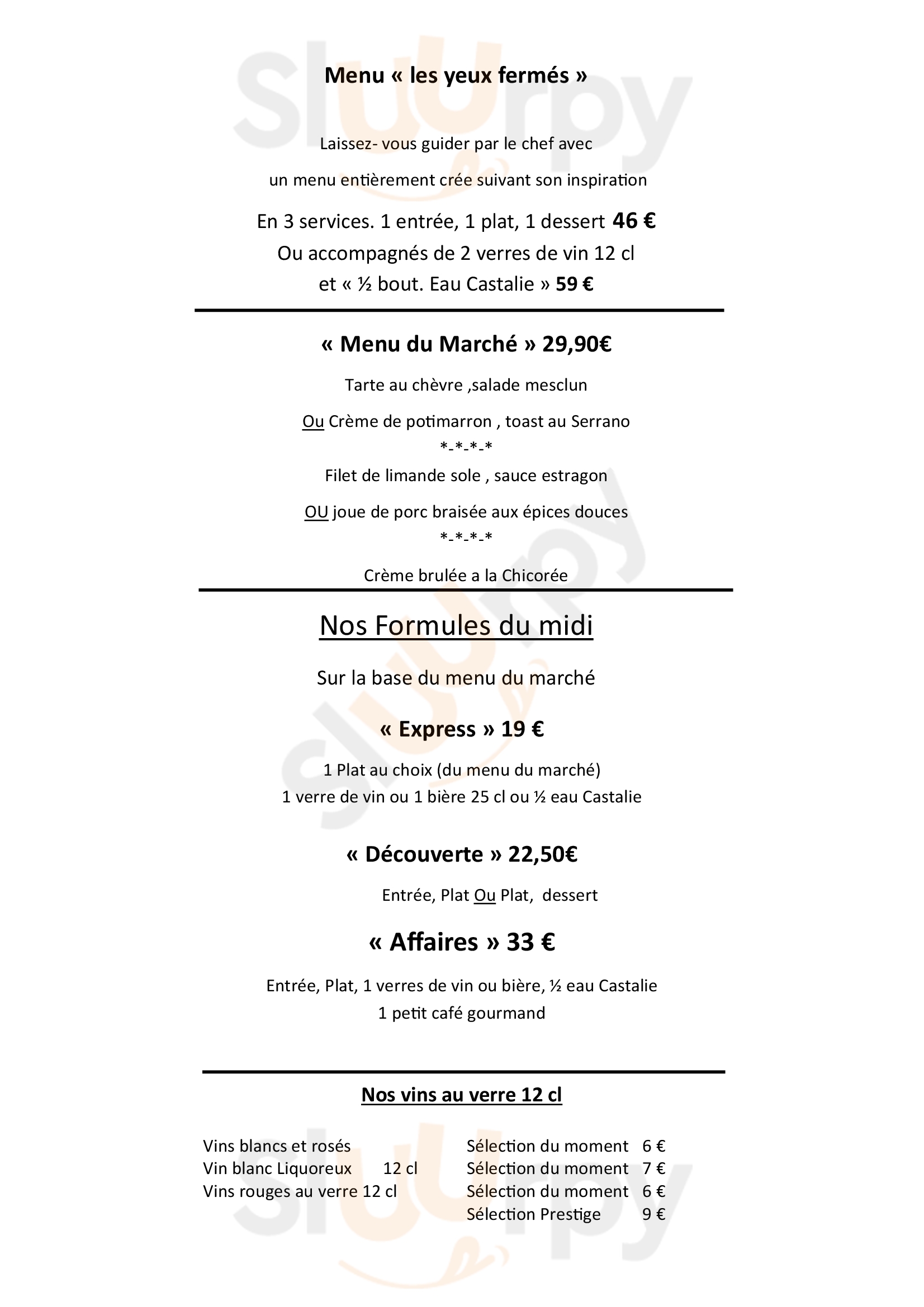 Menu principal - Les Remparts