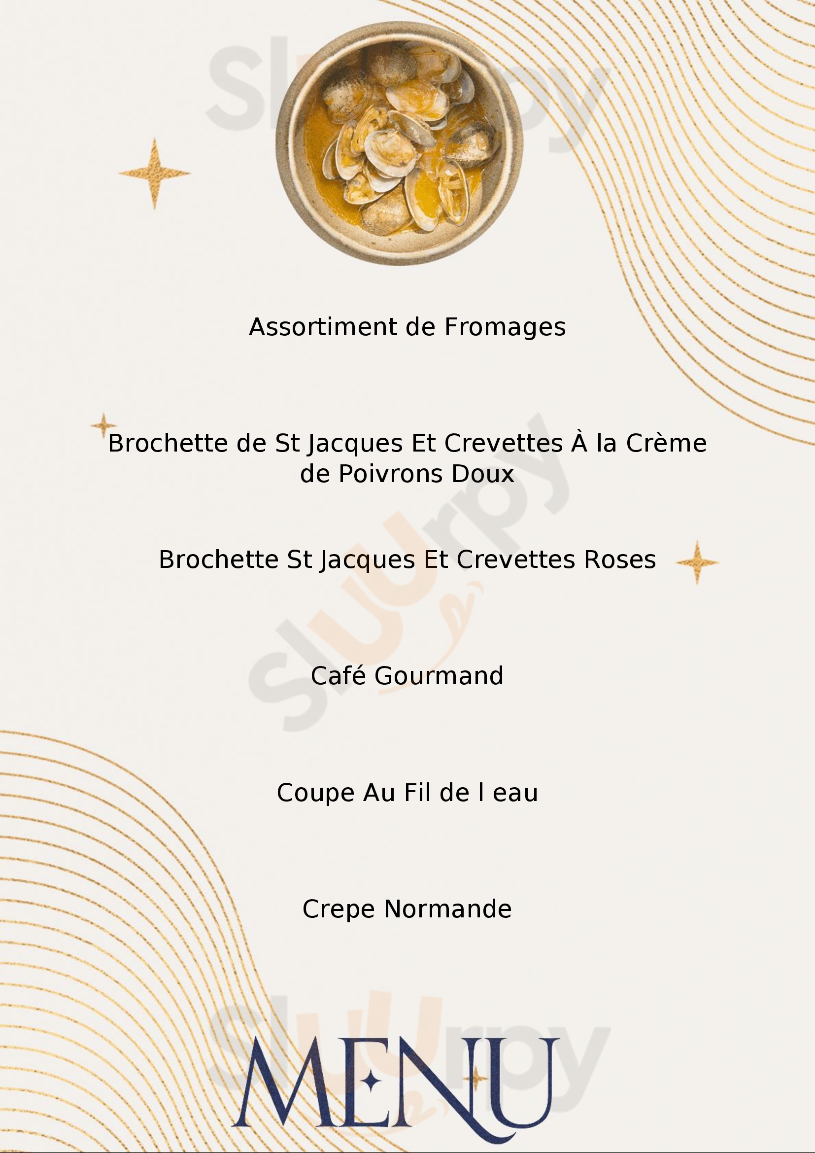 Au Fil De L' Eau Clecy Menu - 1