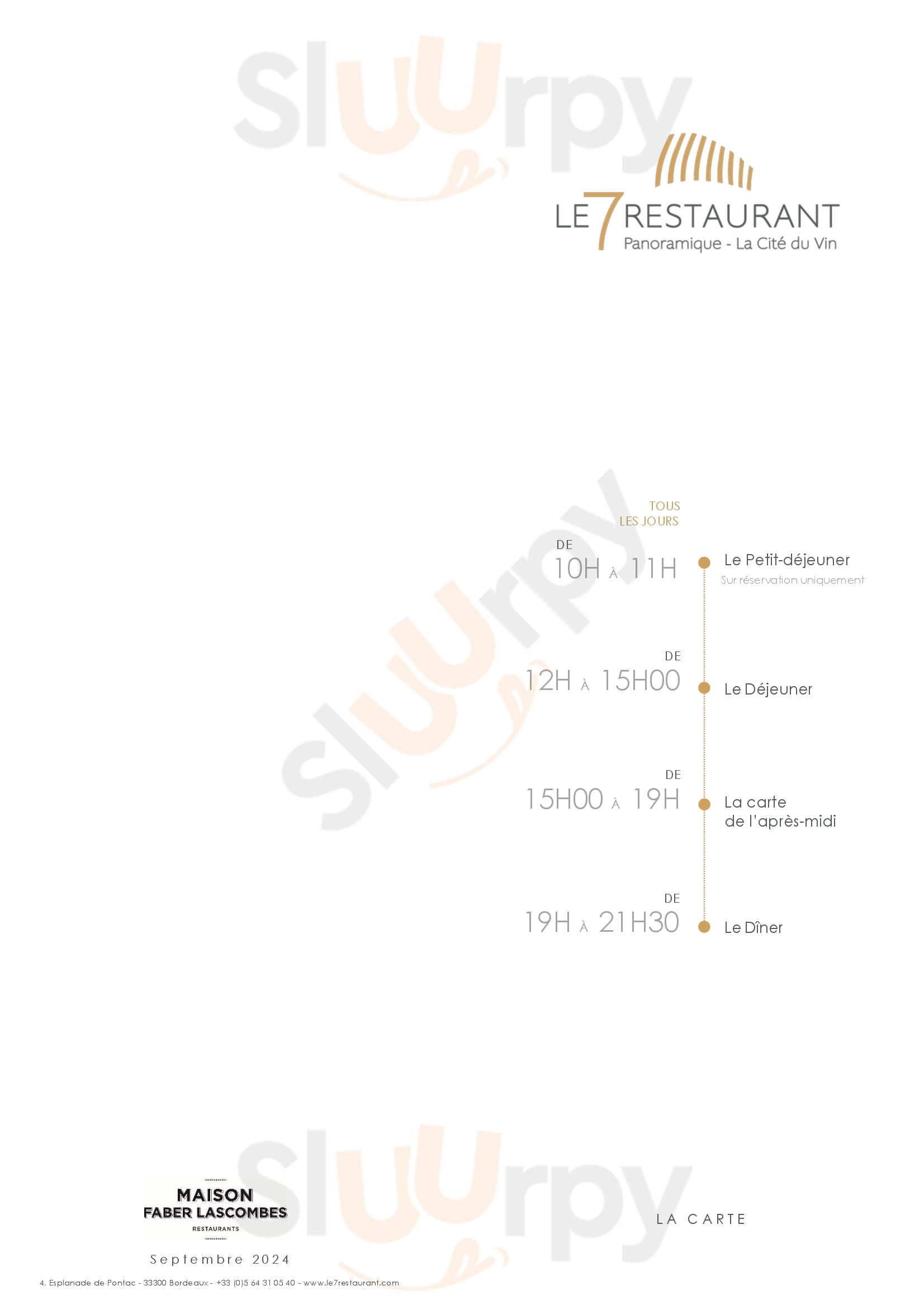 Le Bistrot Des Girondin Mérignac Menu - 1