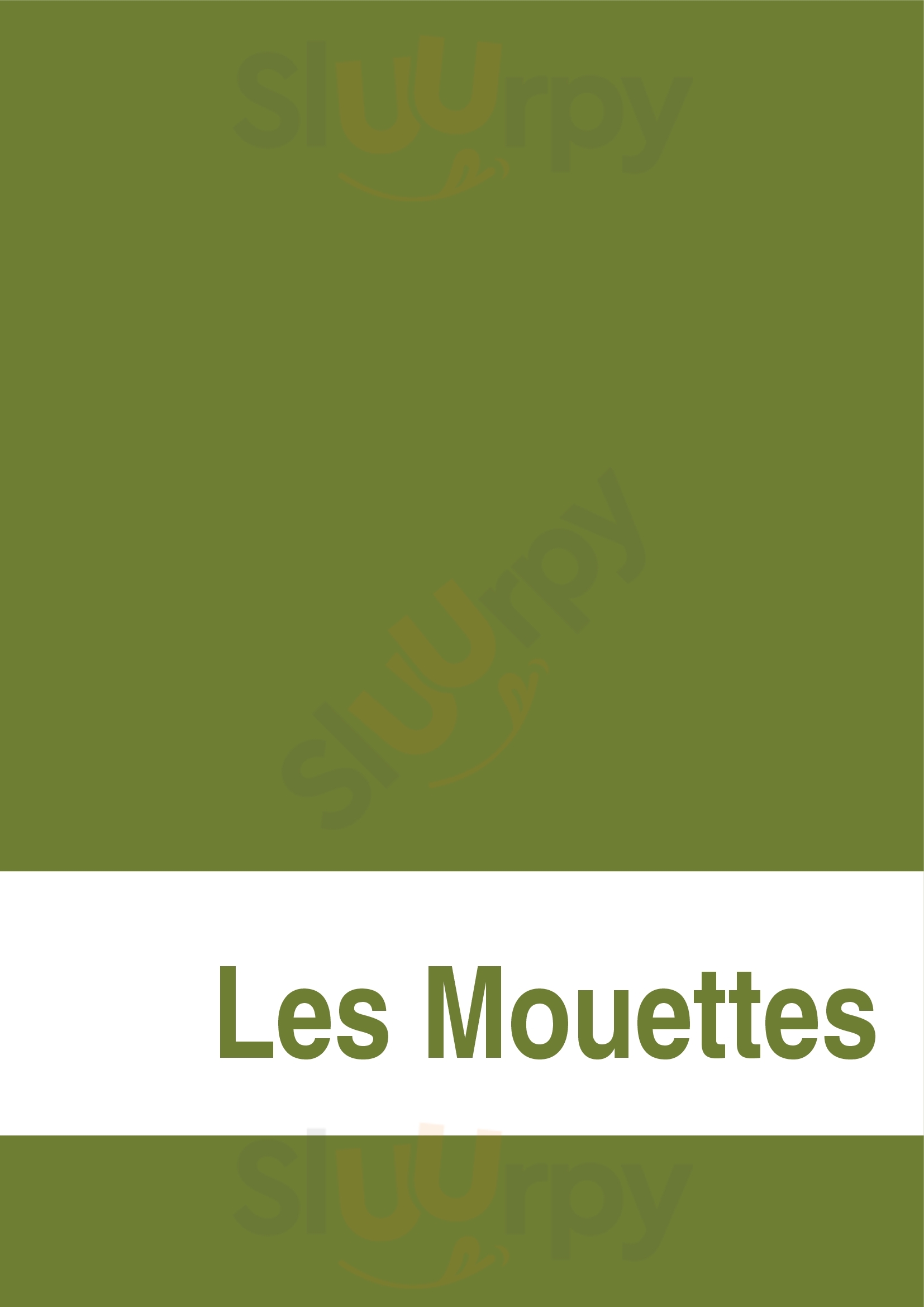 Les Mouettes Trouville Menu - 1