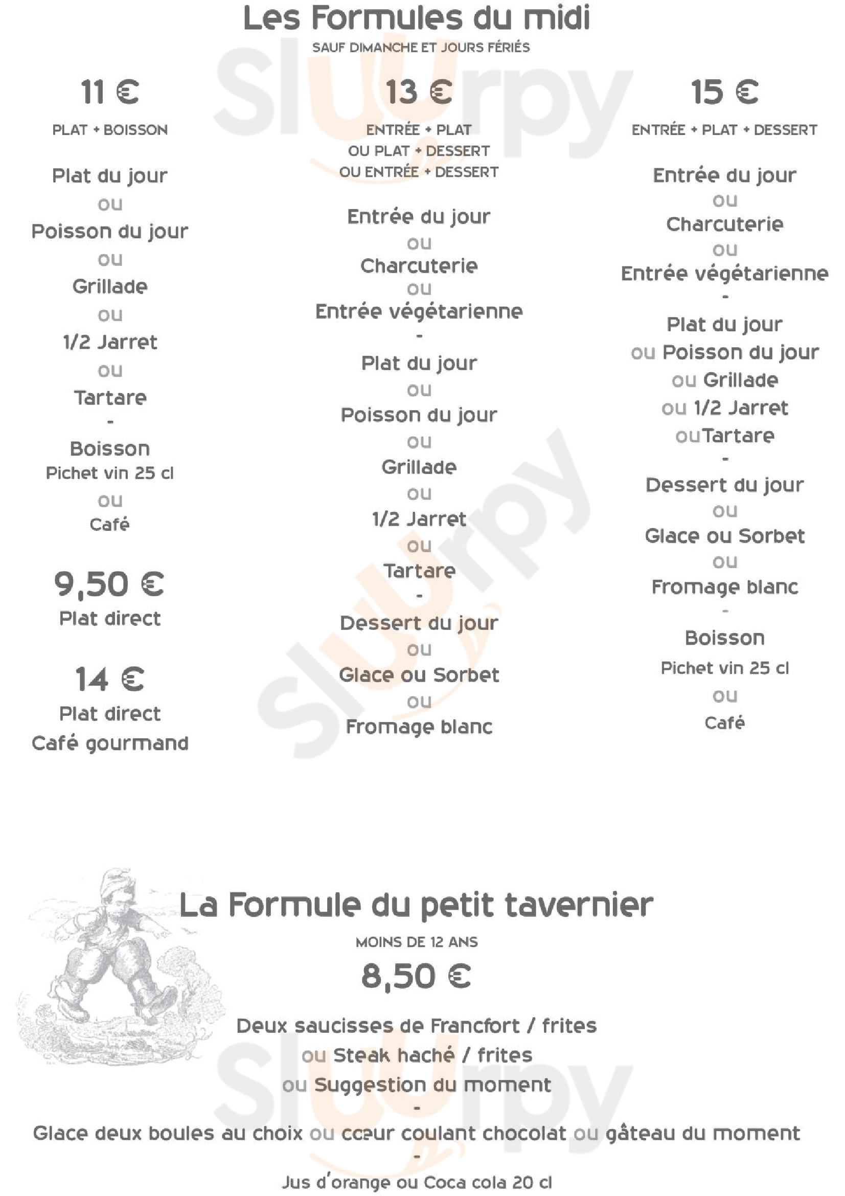 La Taverne Bavaroise Toulouse Menu - 1