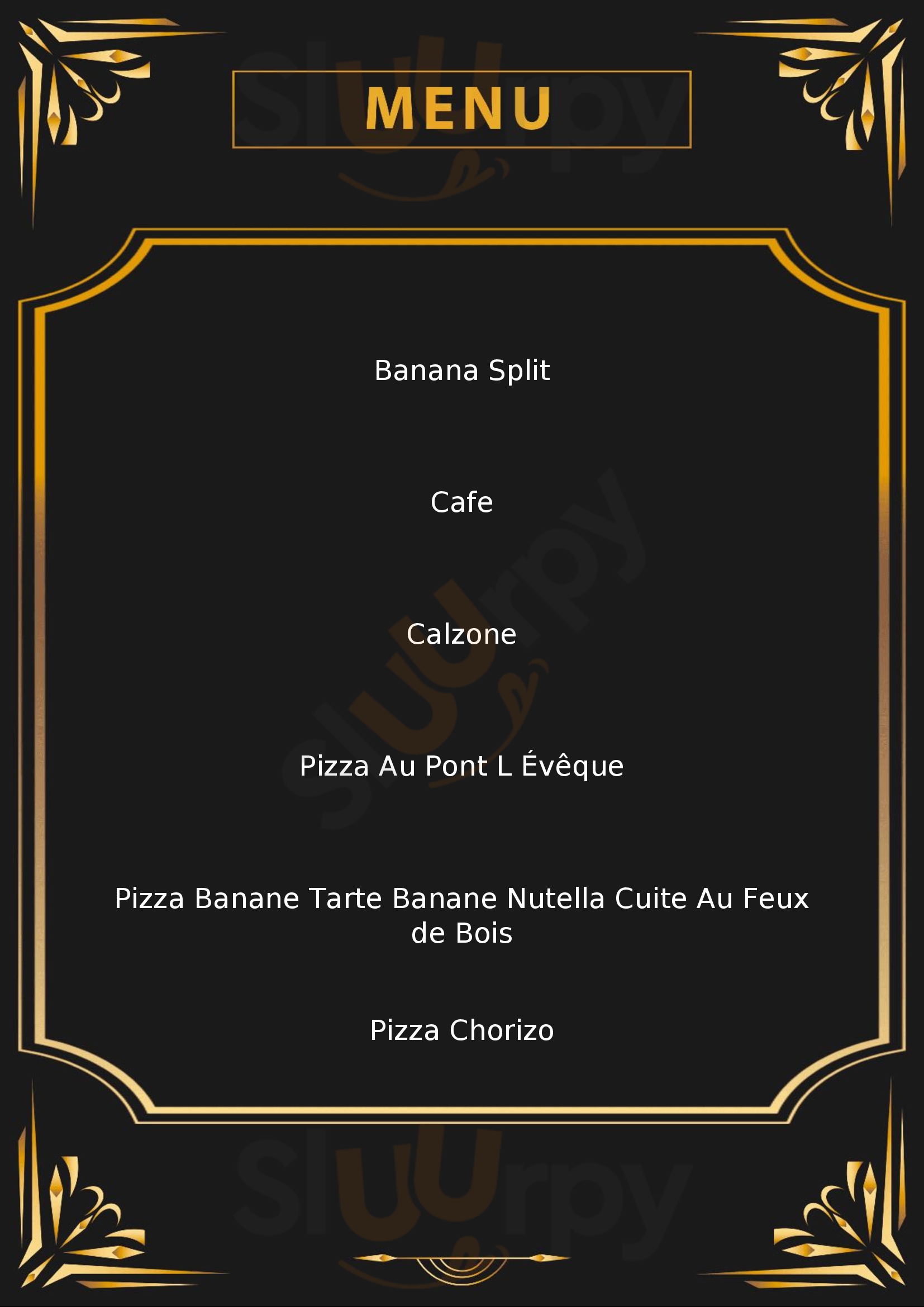 Pizzeria Milano Pont-l'Évêque Menu - 1