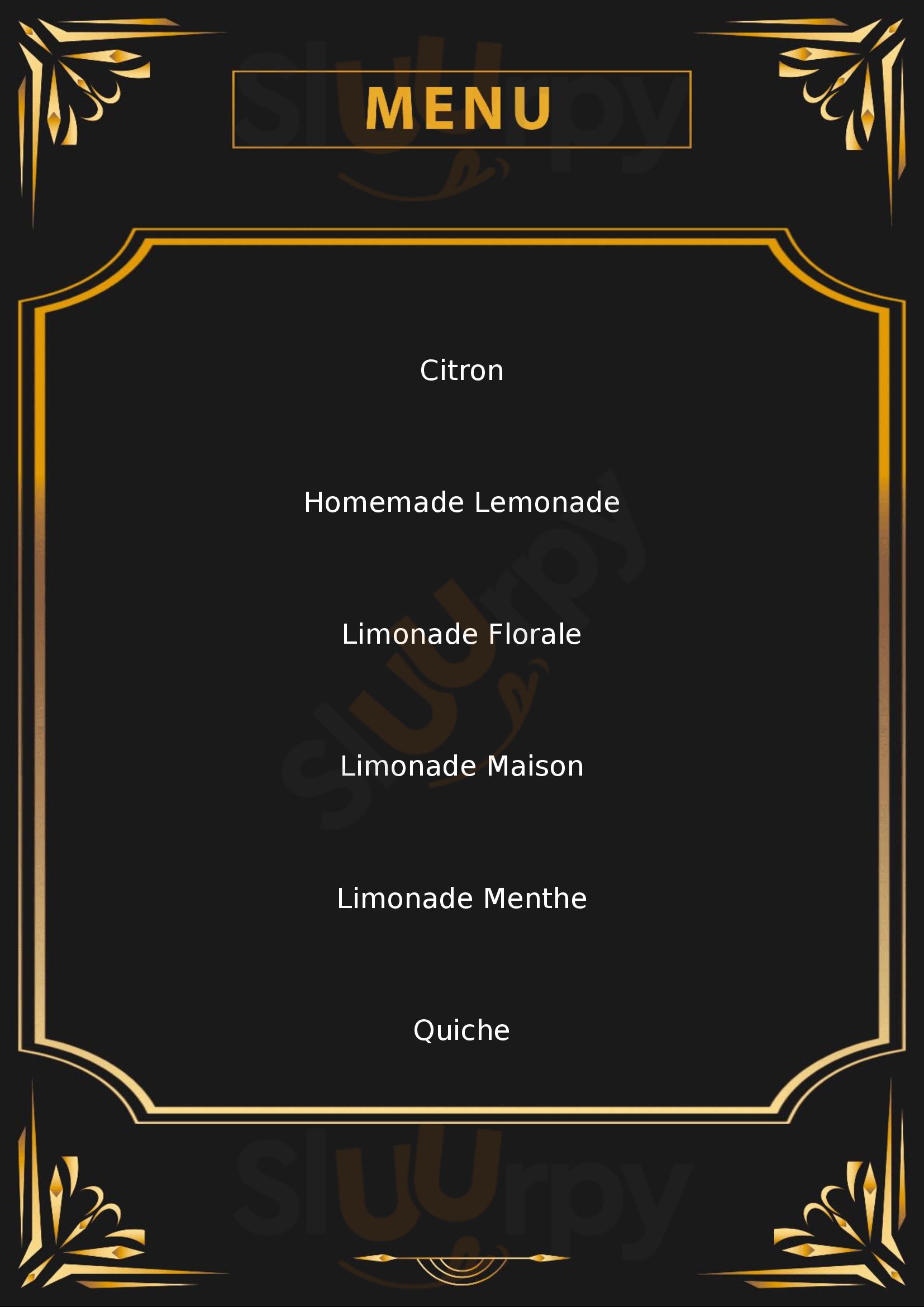 La Limonade De Marinette Lyon Menu - 1