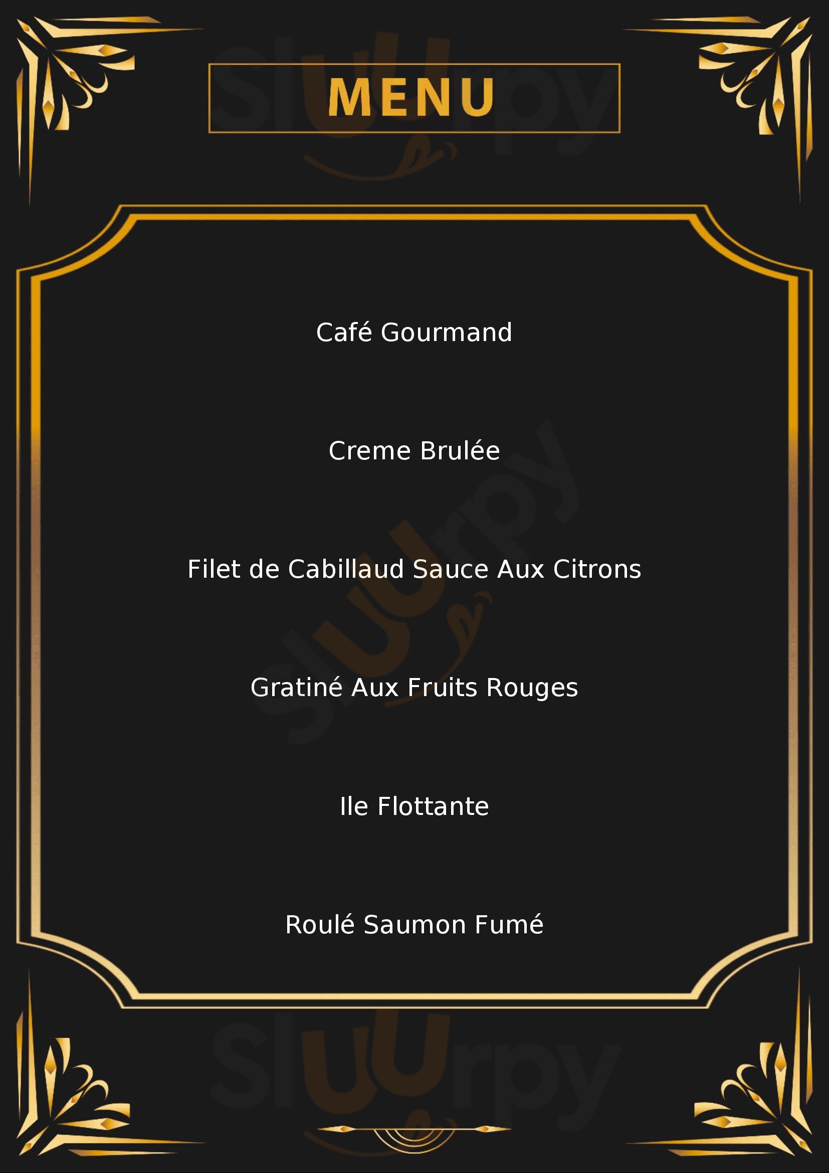 Brasserie Chez Marie Toulouse Menu - 1