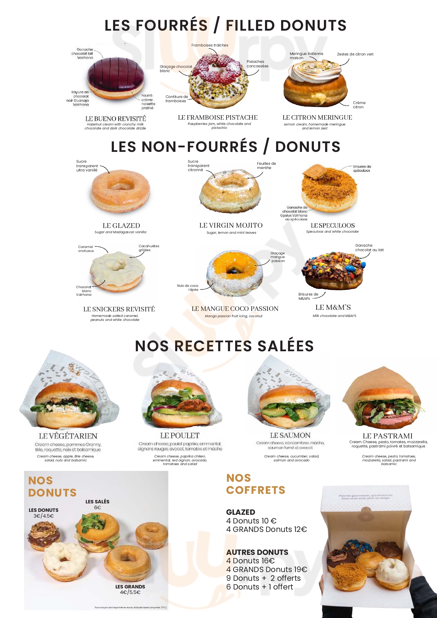 Opera Delices Lille Menu - 1
