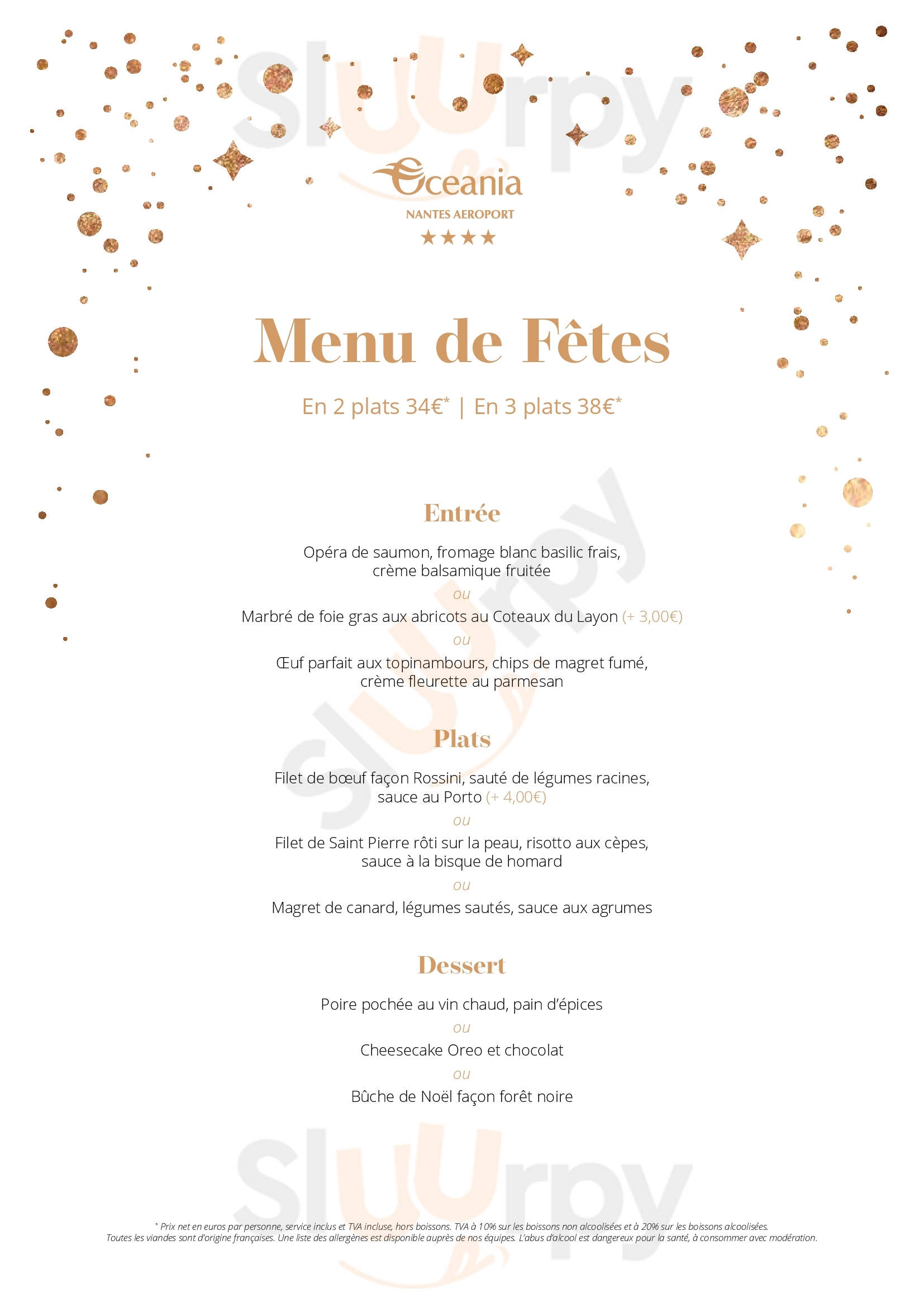 L'escale Nantes Menu - 1