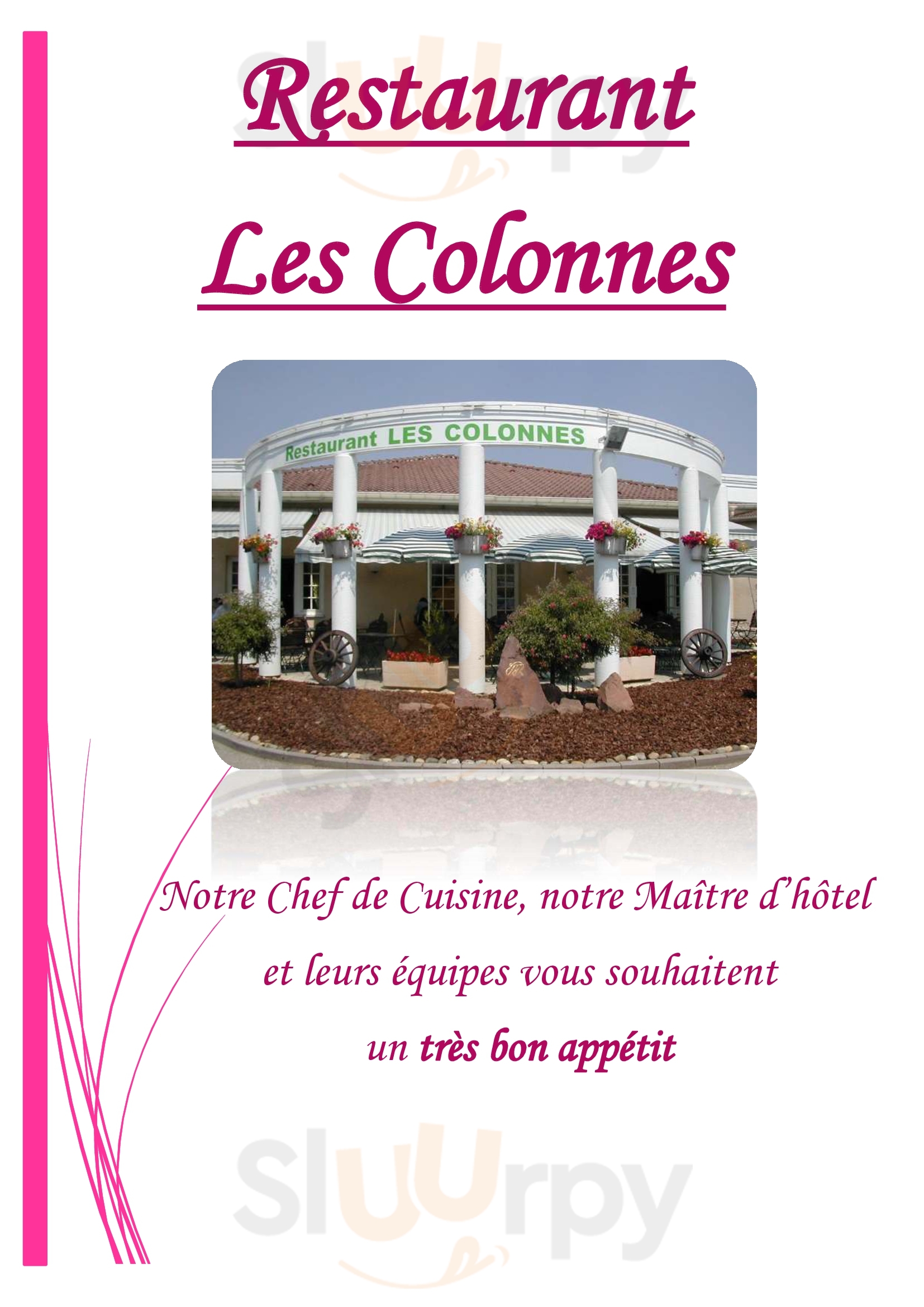 Restaurant Les Colonnes Eckbolsheim Menu - 1