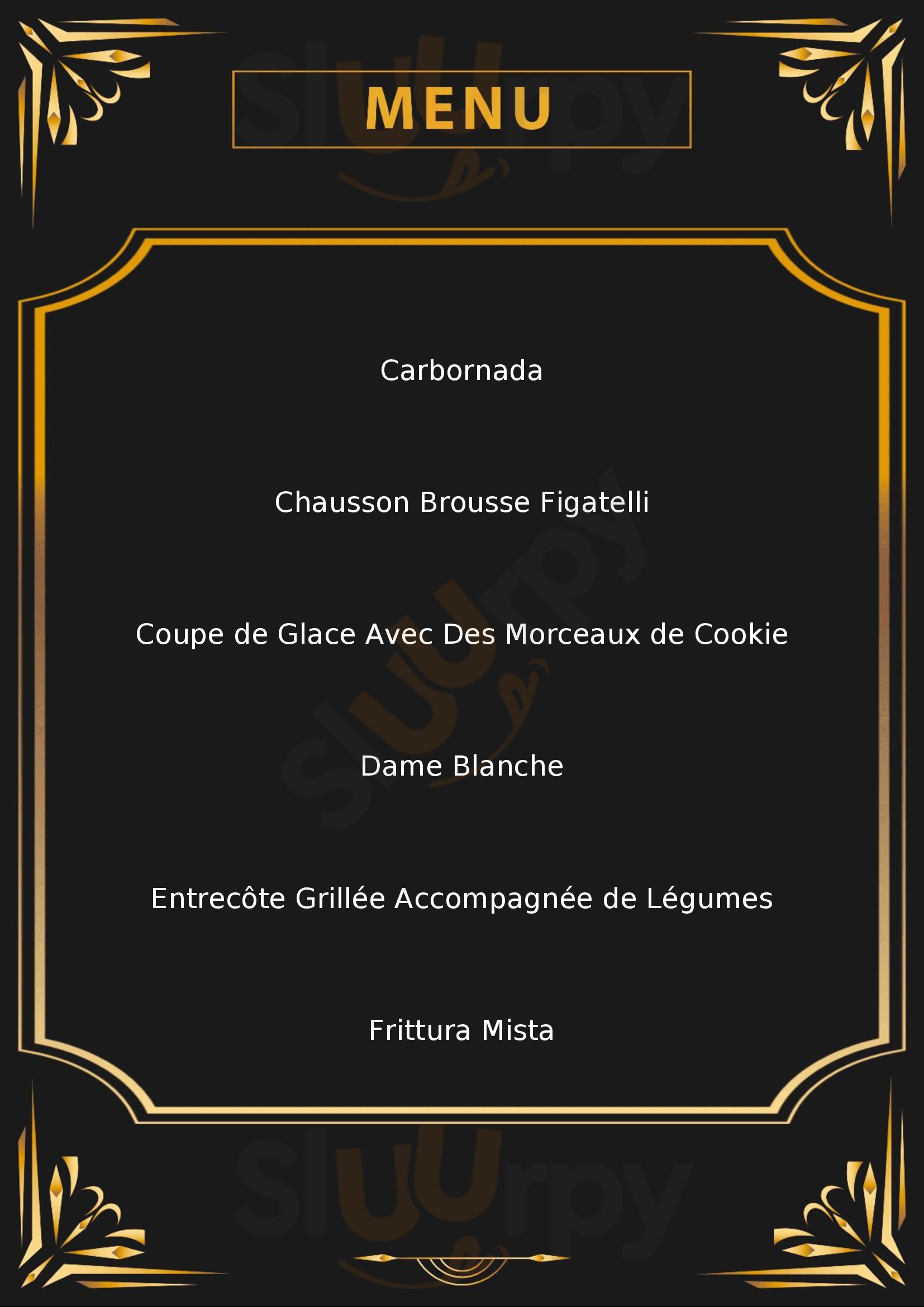 Restaurant La Boucle Marseille Menu - 1