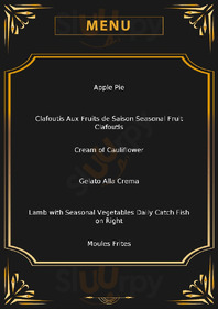 Le Relais Saint-michel menu