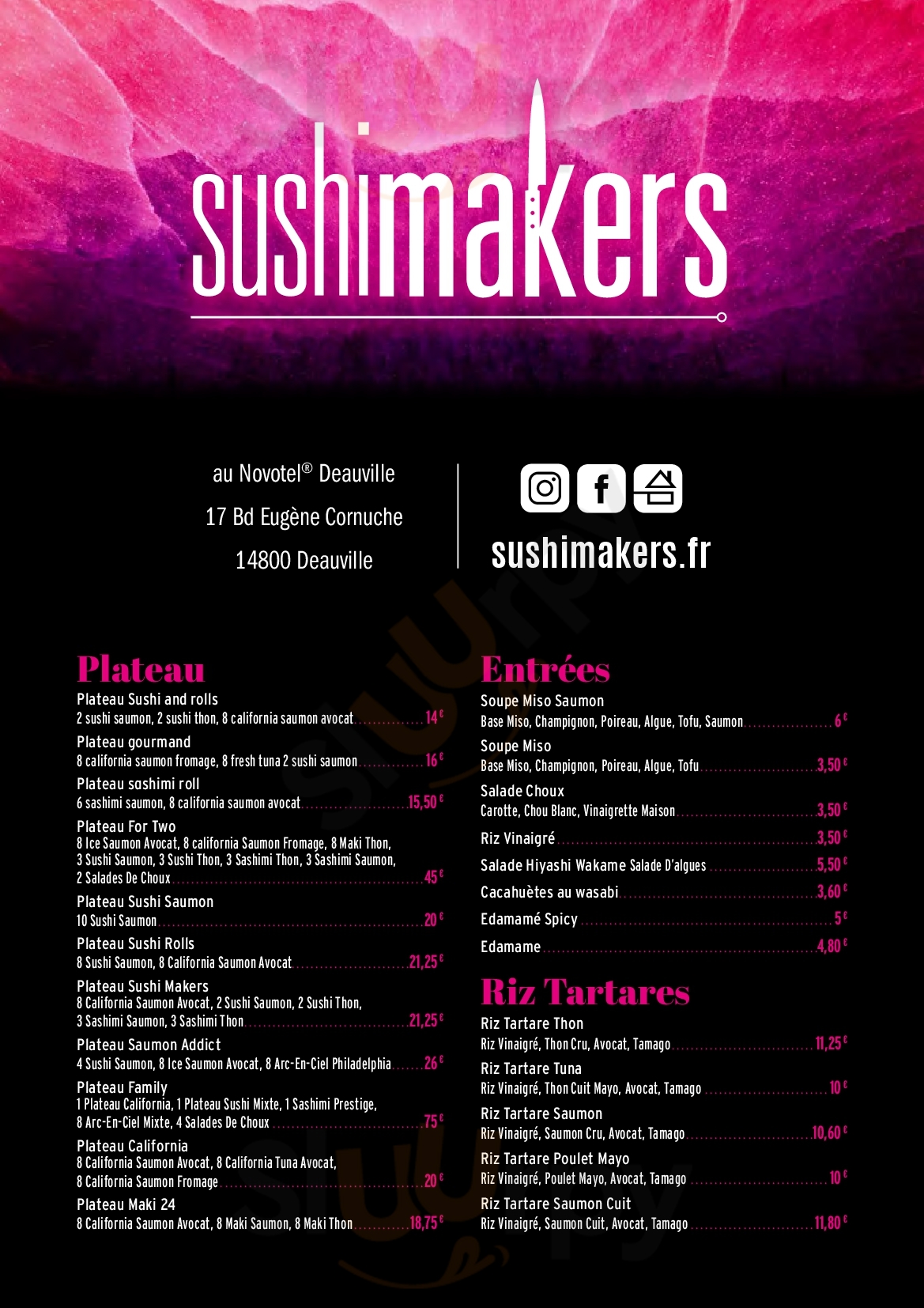 Sushi Makers Le Havre Menu - 1