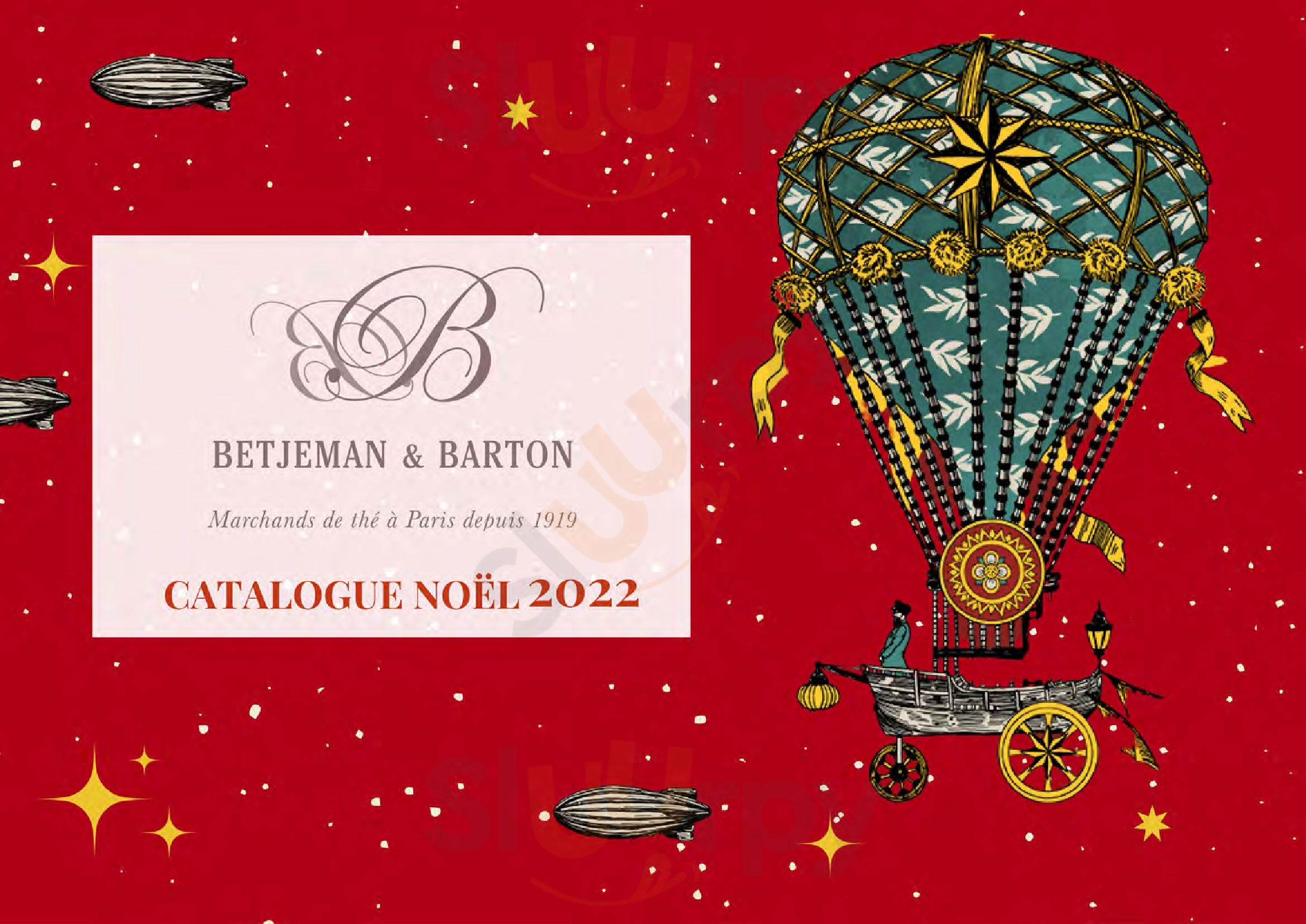 Betjeman & Barton - Tea Shop & Deco Montpellier Menu - 1