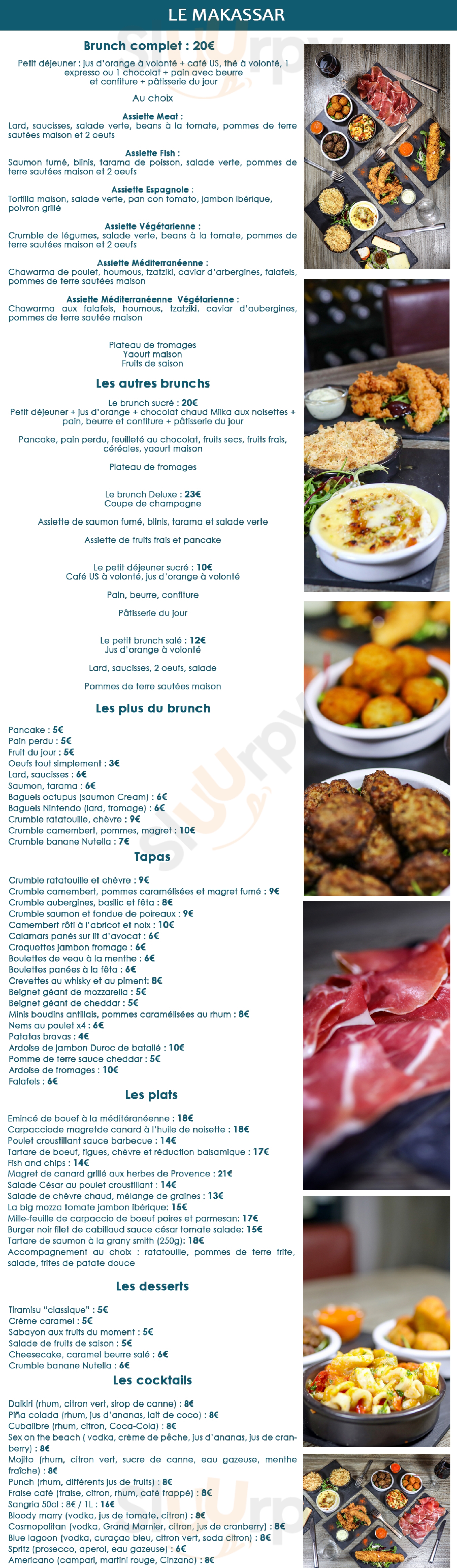 Le Macassar Nice Menu - 1