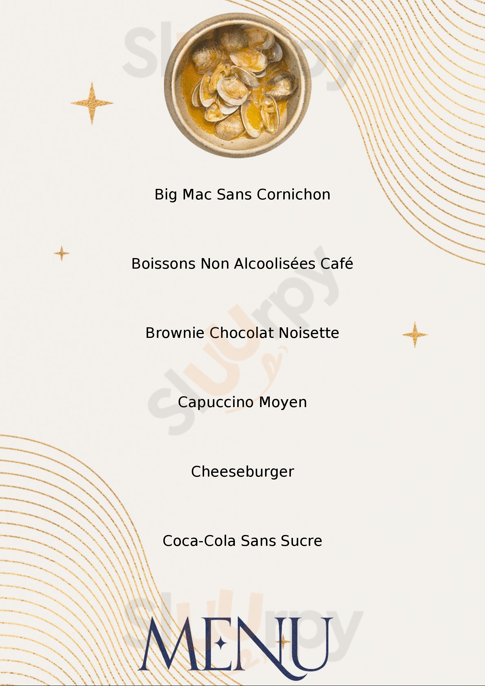 Mcdonald's Bayonne Menu - 1