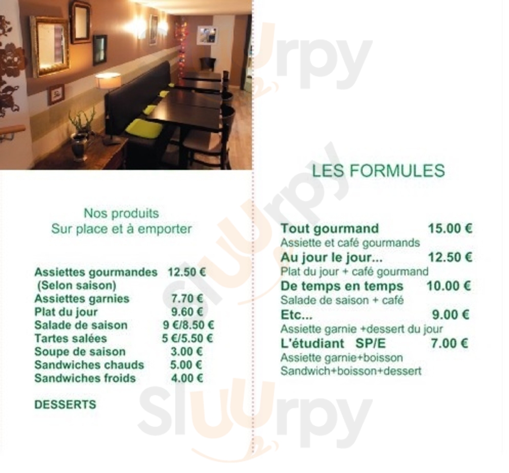 Et Cetera Toulouse Menu - 1