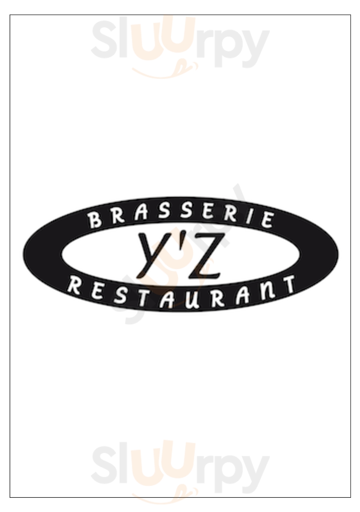 Brasserie Yz Aix-en-Provence Menu - 1