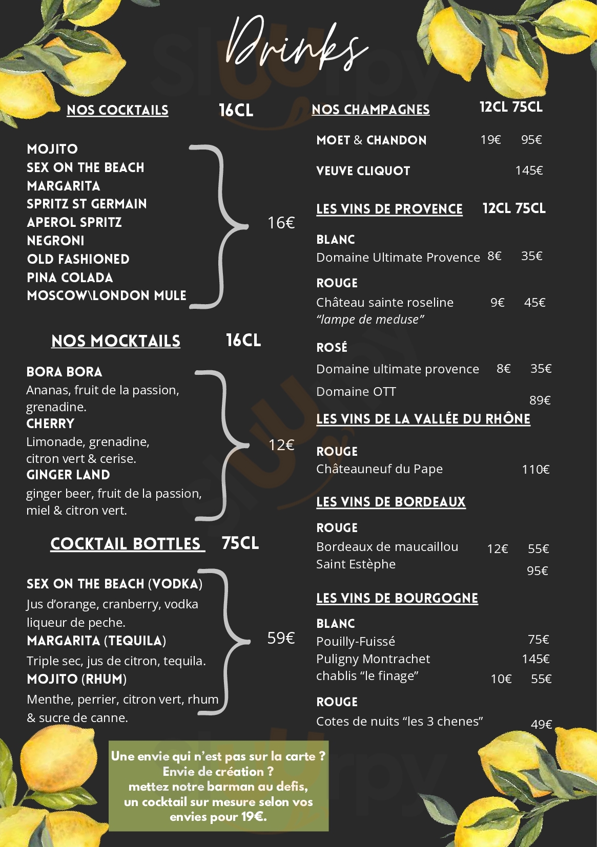 Main Menu - Le Febu's