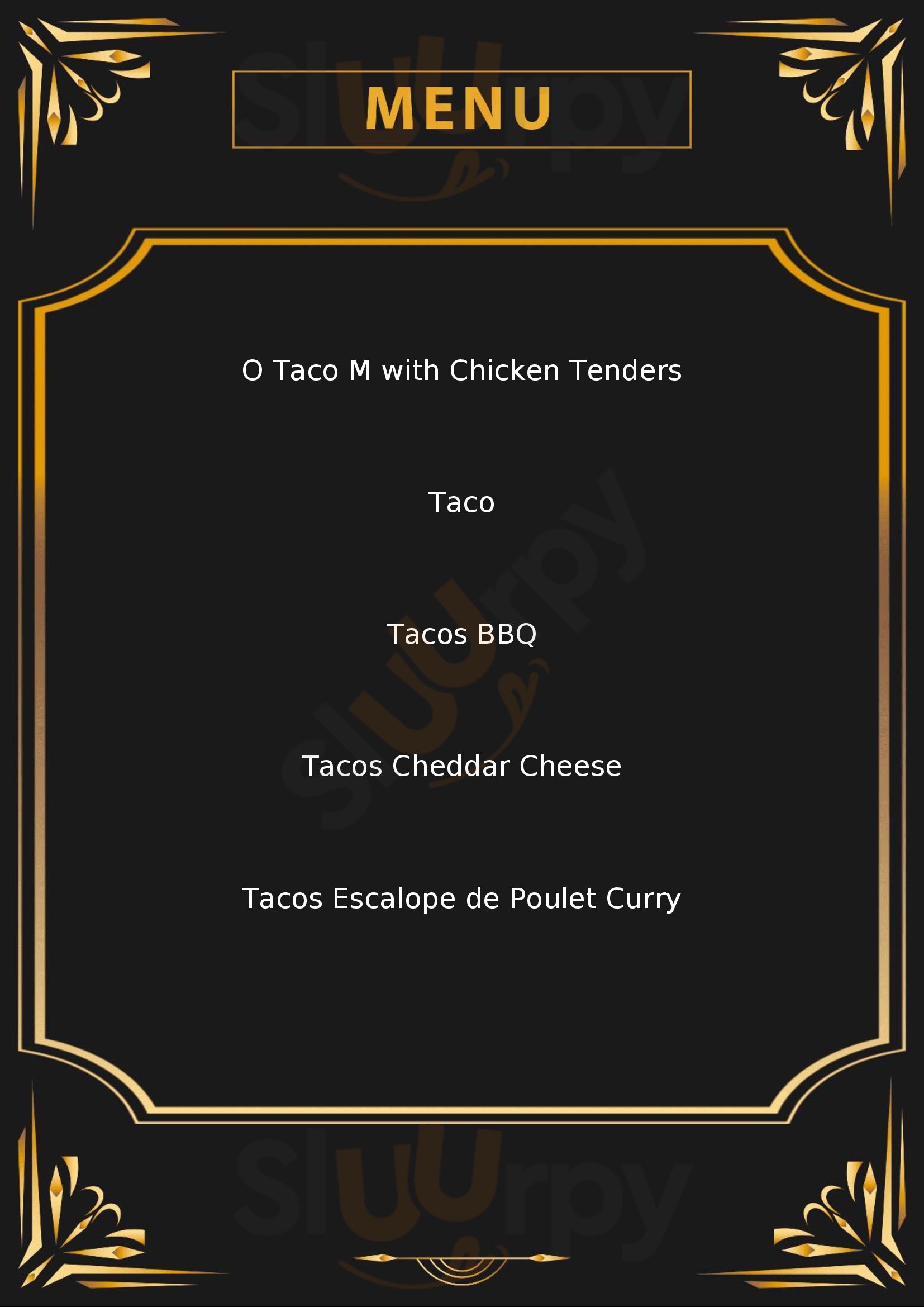 O'tacos Toulouse Menu - 1