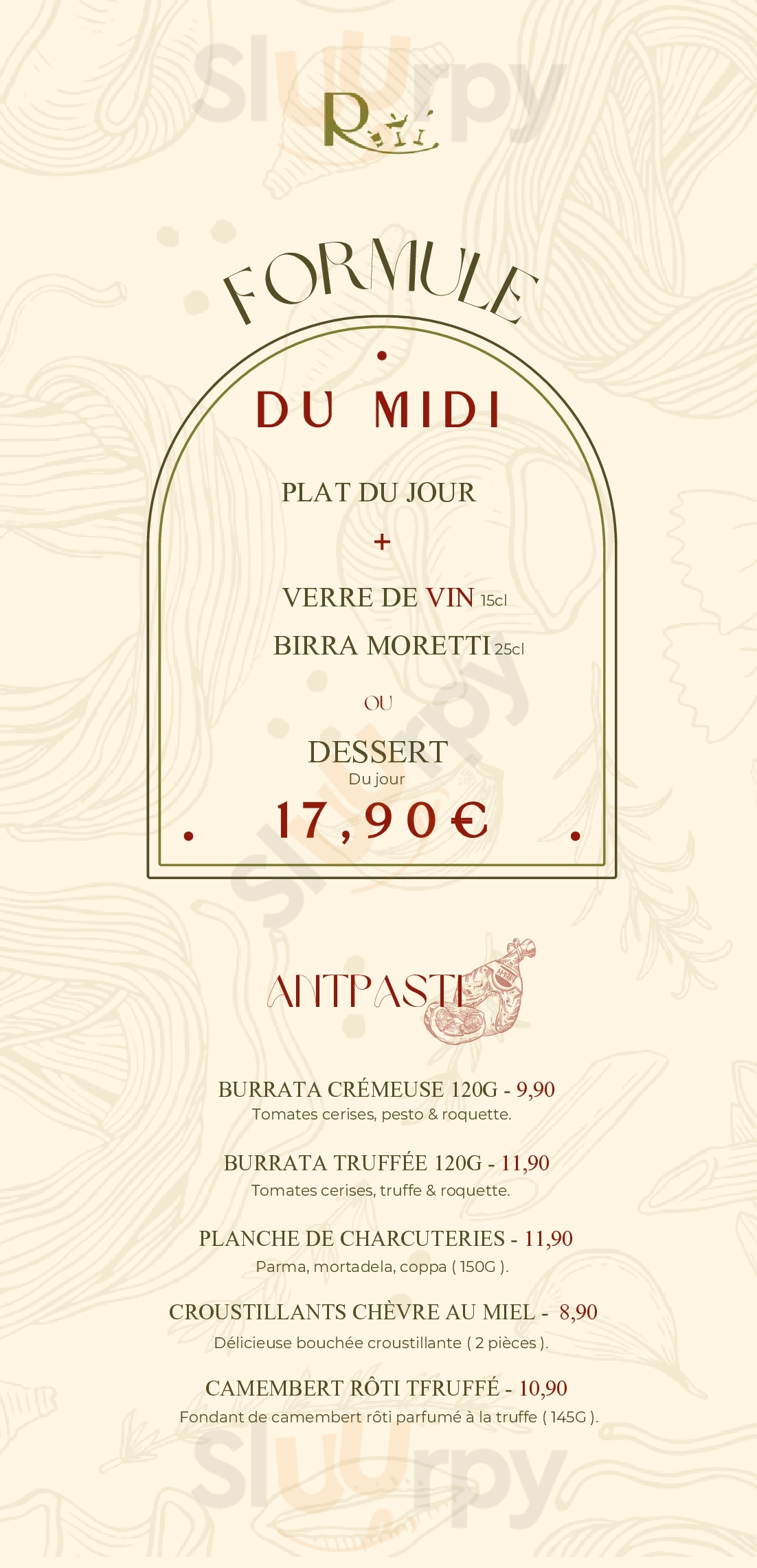 Le Cadera Mérignac Menu - 1