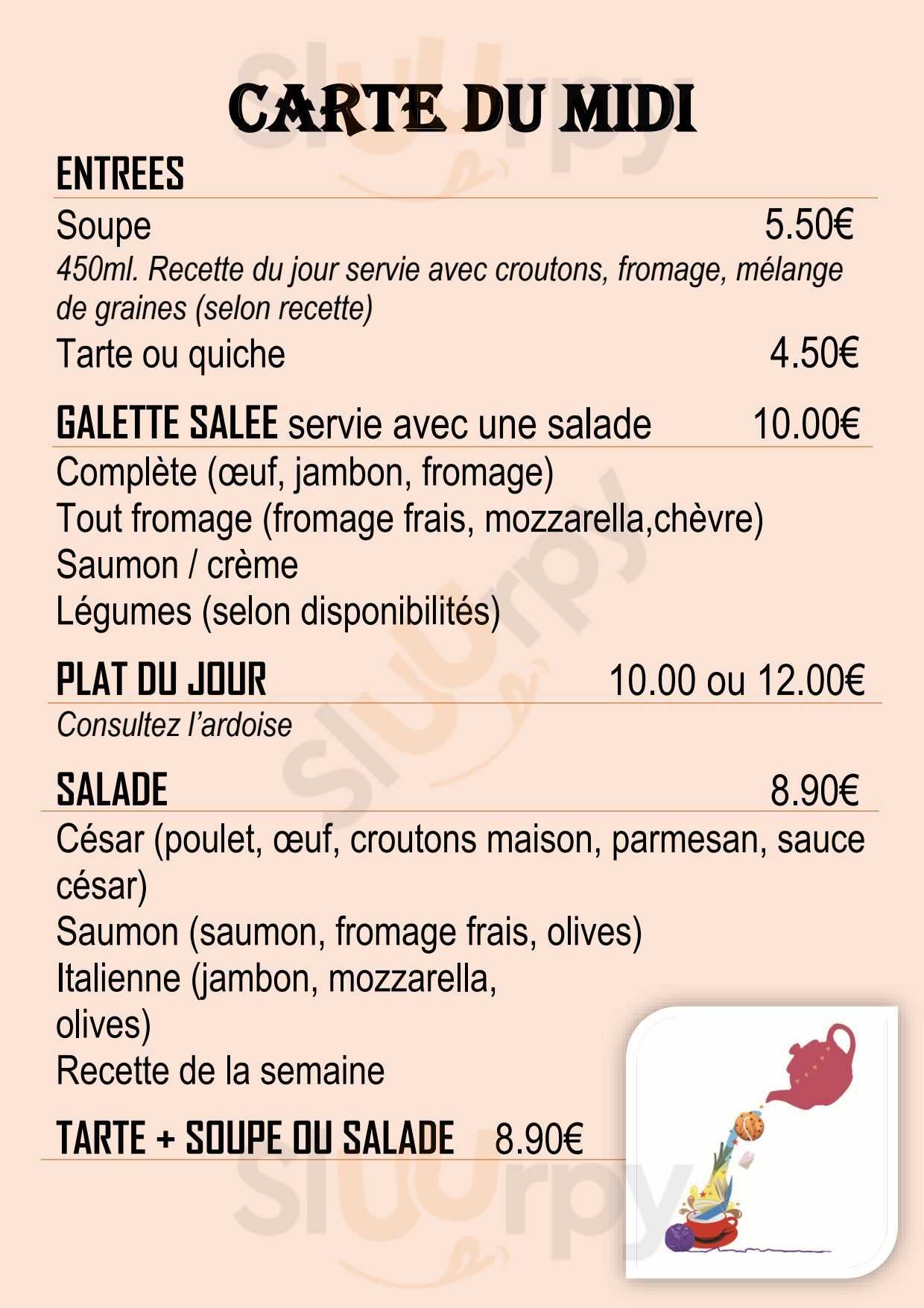 In-fusions Toulouse Menu - 1