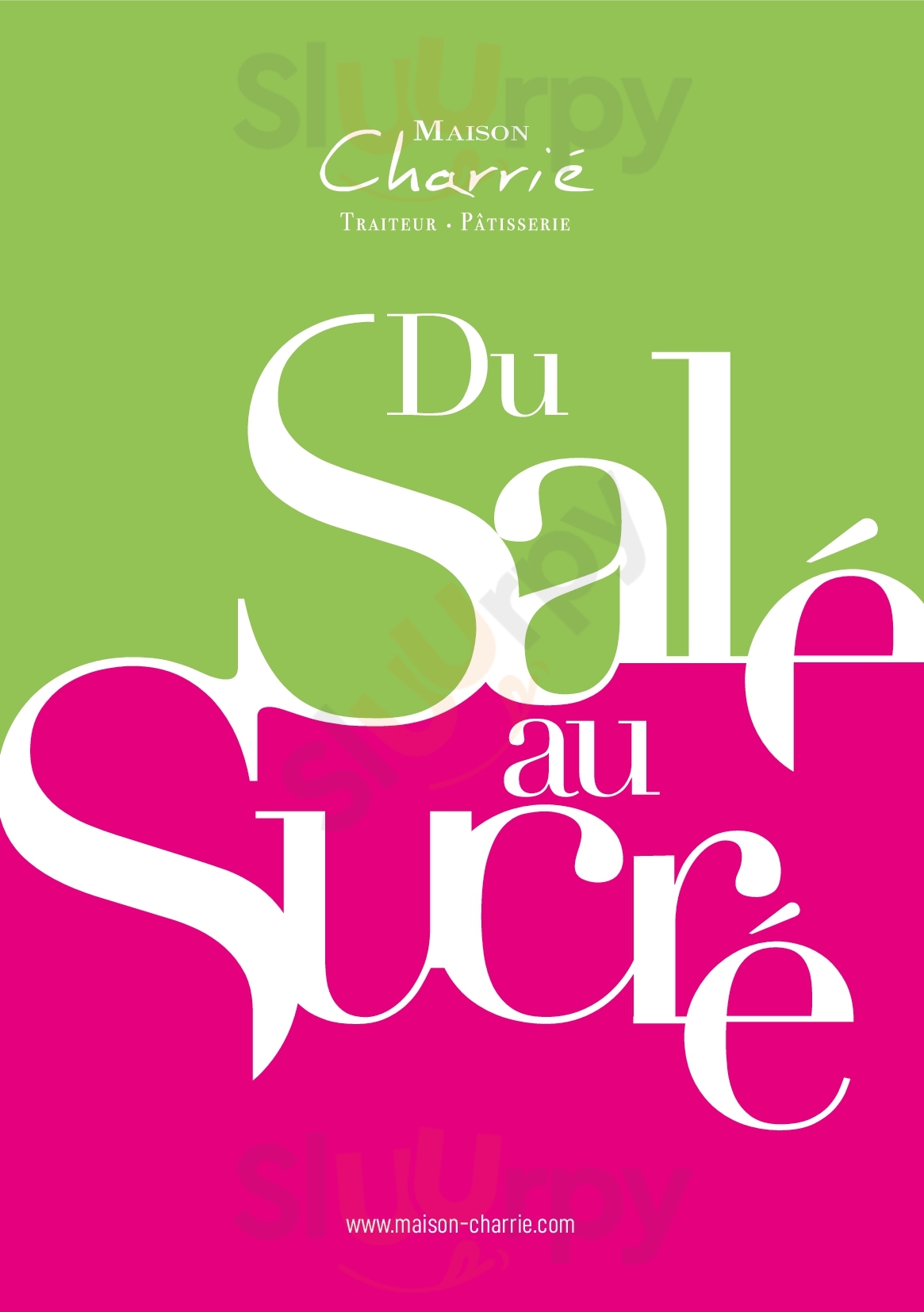 Main Menu - Maison Charrie