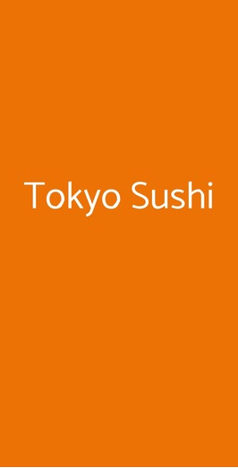 Tokyo Sushi