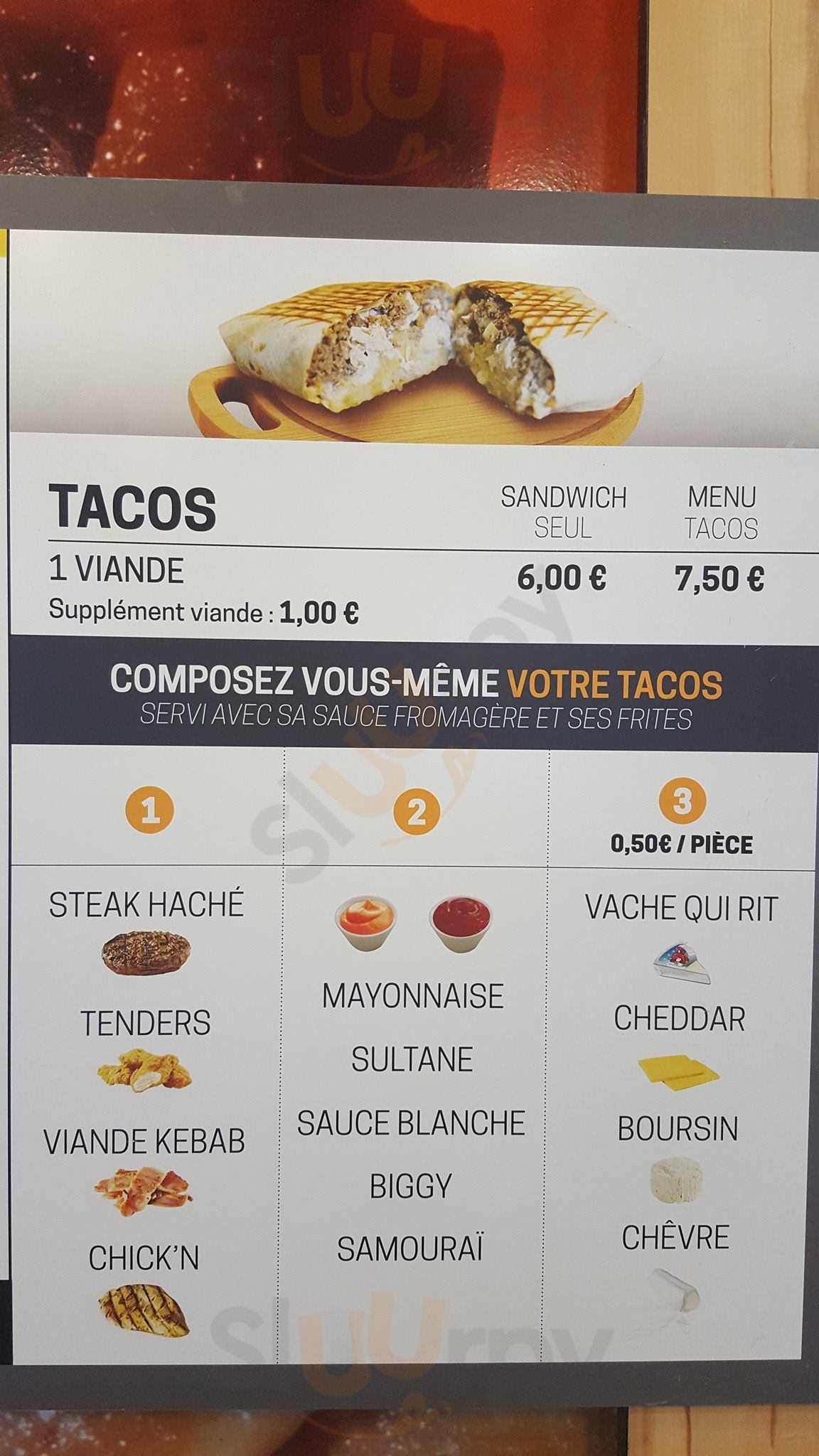 Nabab Kebab Lyon Menu - 1