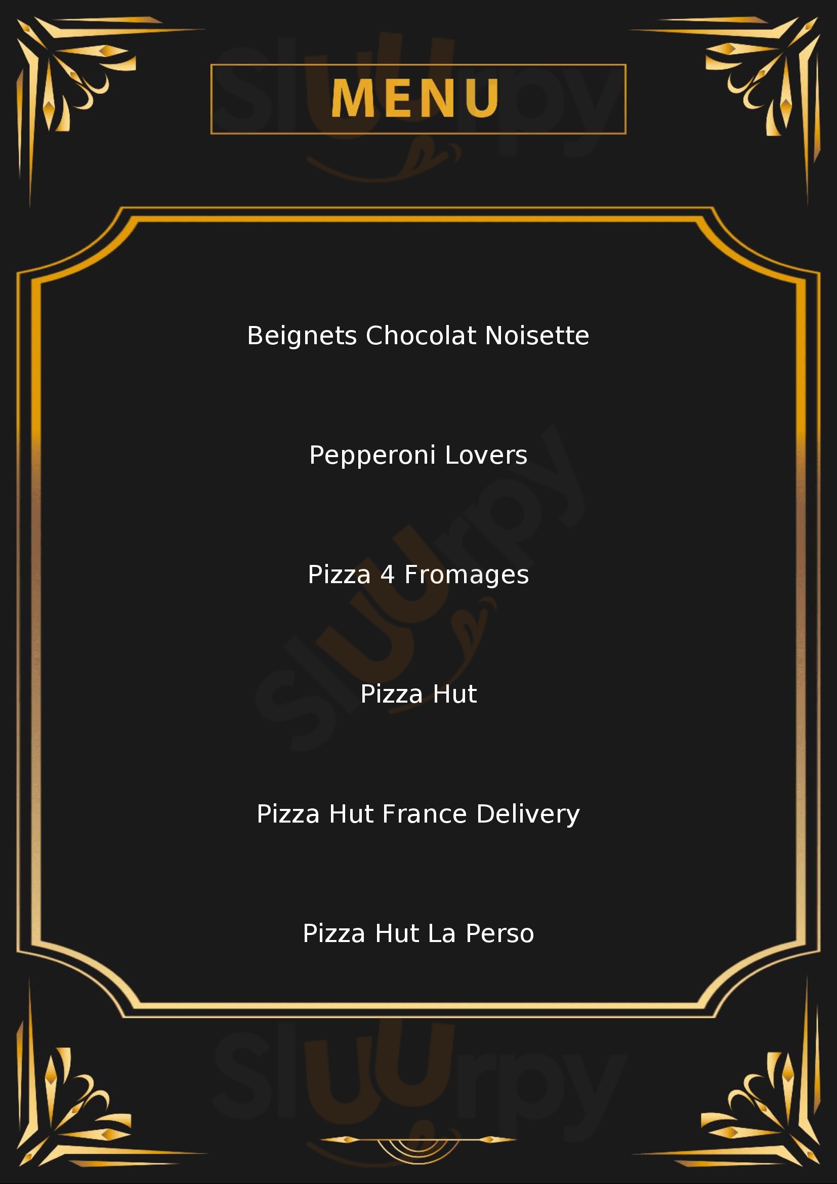 Pizza Hut Lyon Menu - 1
