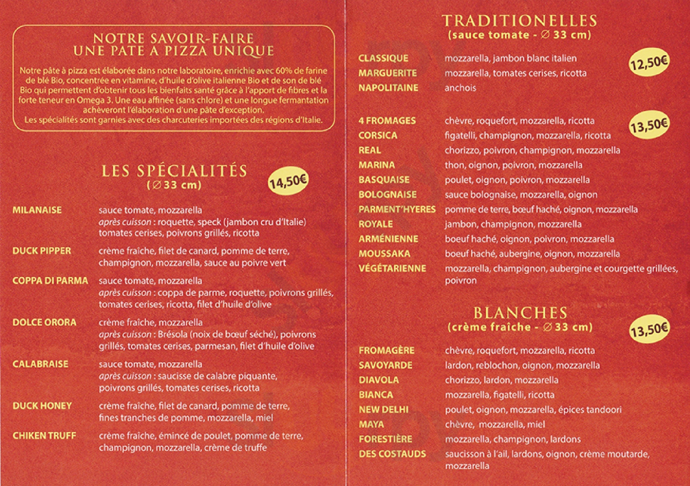 Don Papazino Hyères Menu - 1