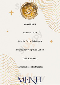 Le Bistrot Jourdan menu