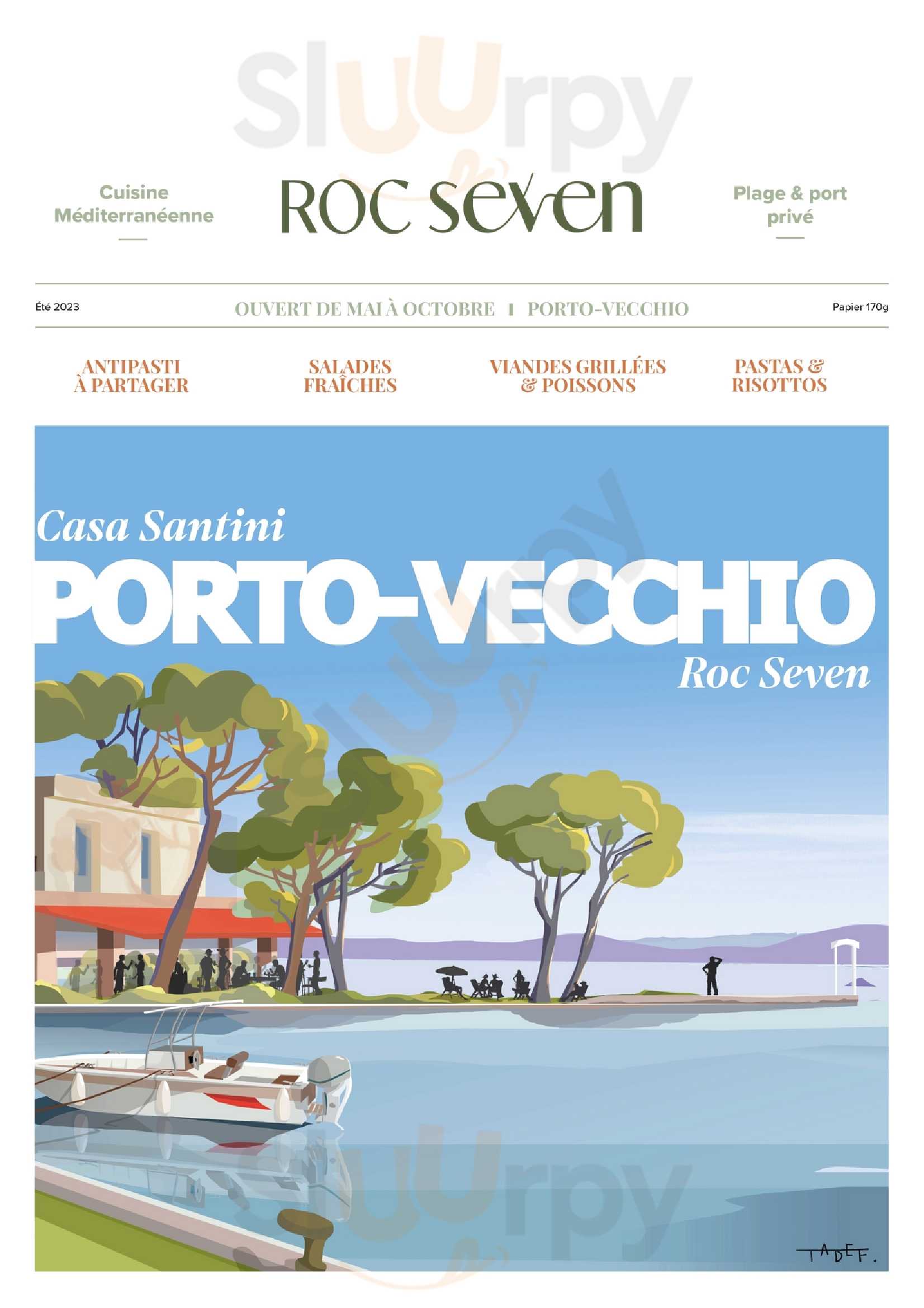 Roc Seven Porto-vecchio Porto-Vecchio Menu - 1