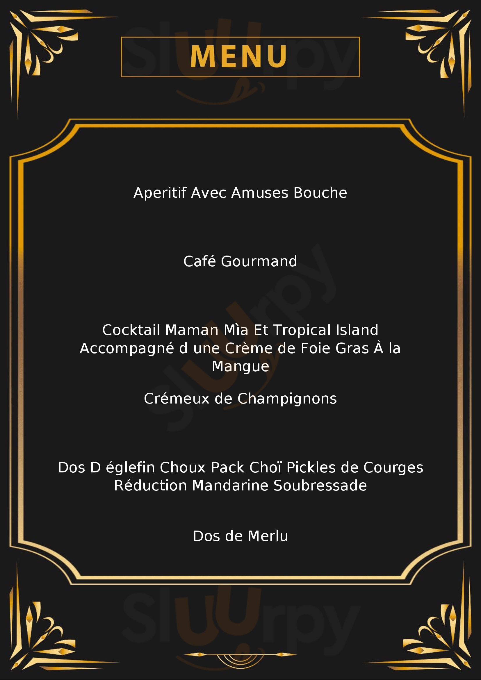 Les Jardins By La Cloche Dijon Menu - 1