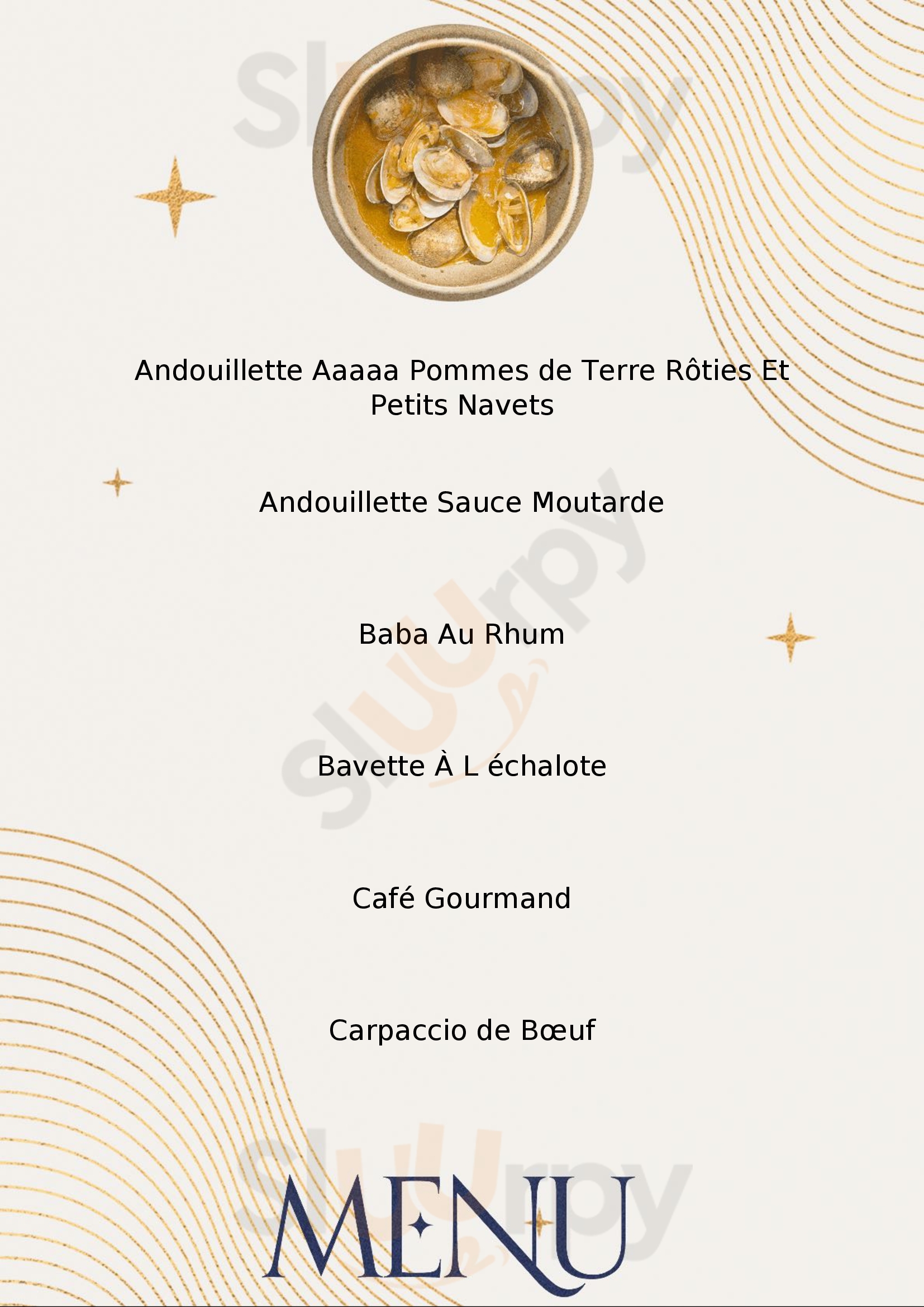 Le Bistrot Alençon Menu - 1